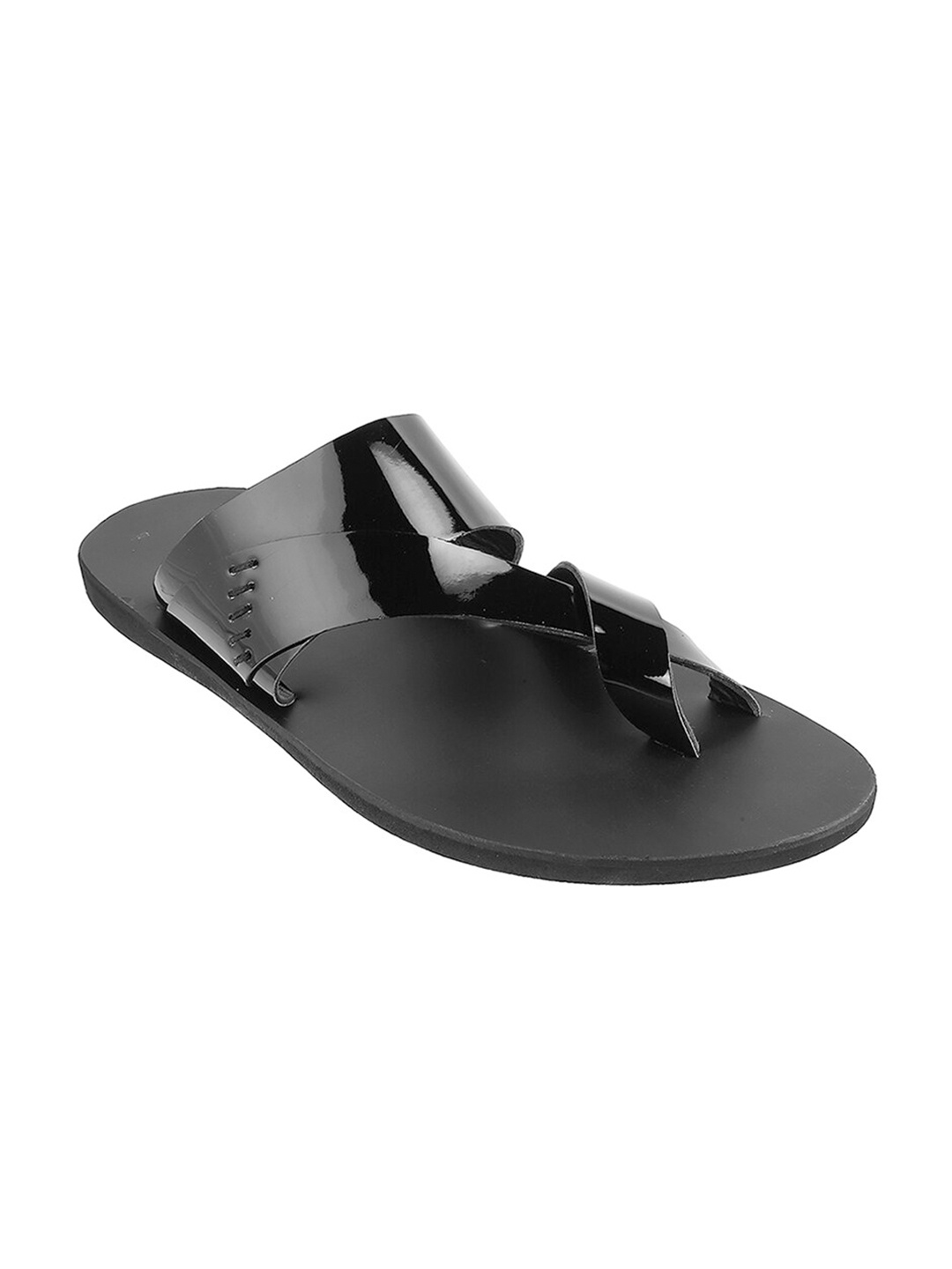 

Mochi Men Black Comfort Sandals