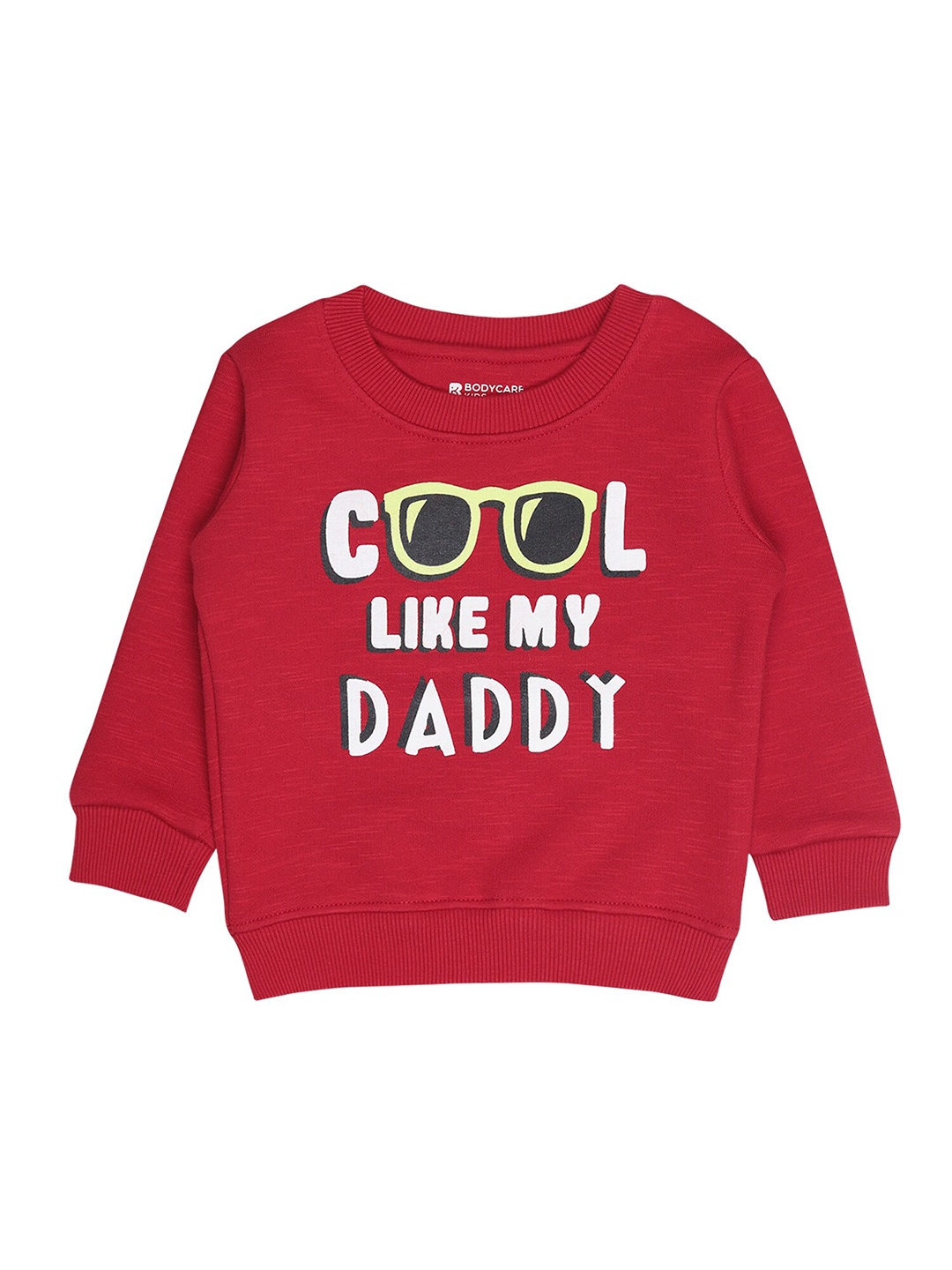 

Bodycare Kids Boys Red Printed Sweatshirt
