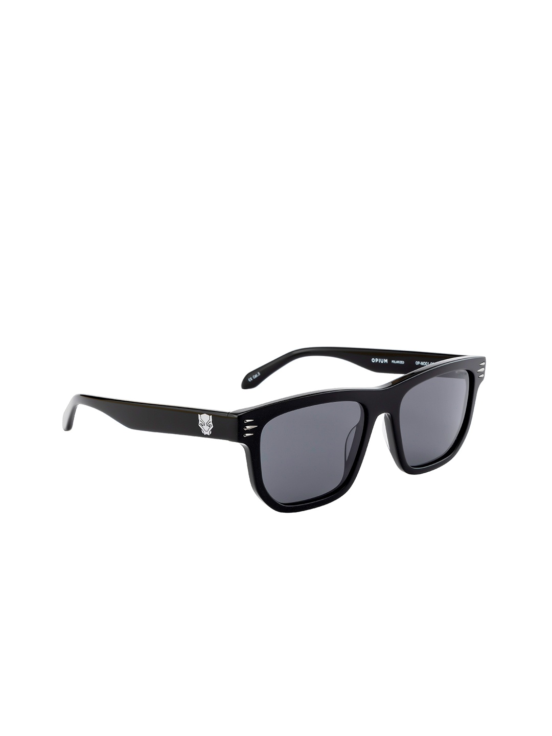 

OPIUM x MARVEL Black Panther Grey & Black Bast Silver Limited Edition Wayfarer