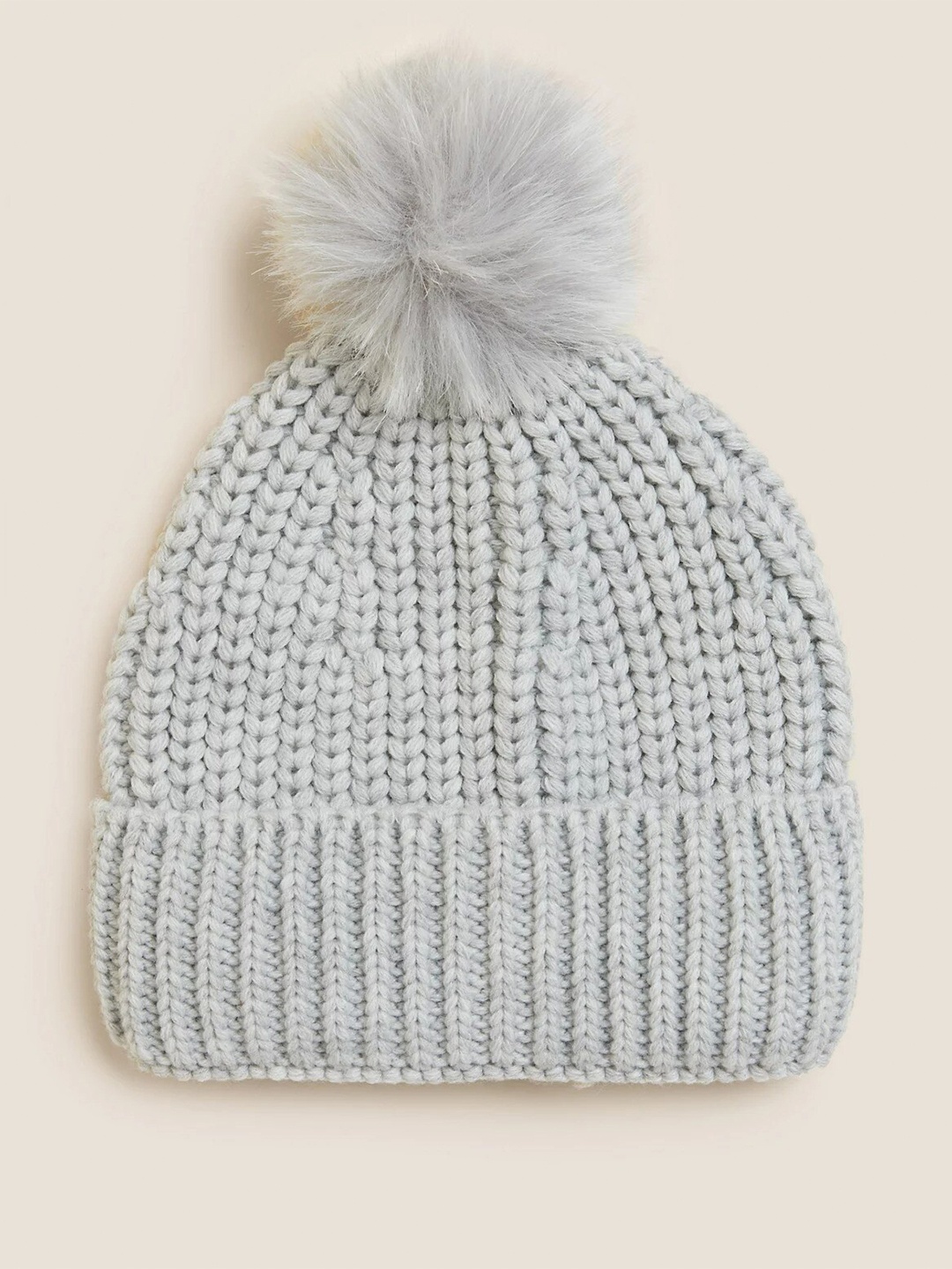 

Marks & Spencer Women Grey Beanie