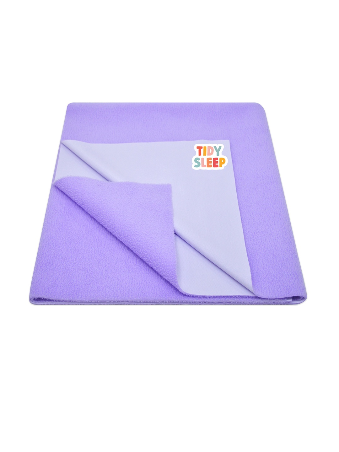 

TIDY SLEEP Kids Violet Solid Cotton Water Resistant Mattress Protector