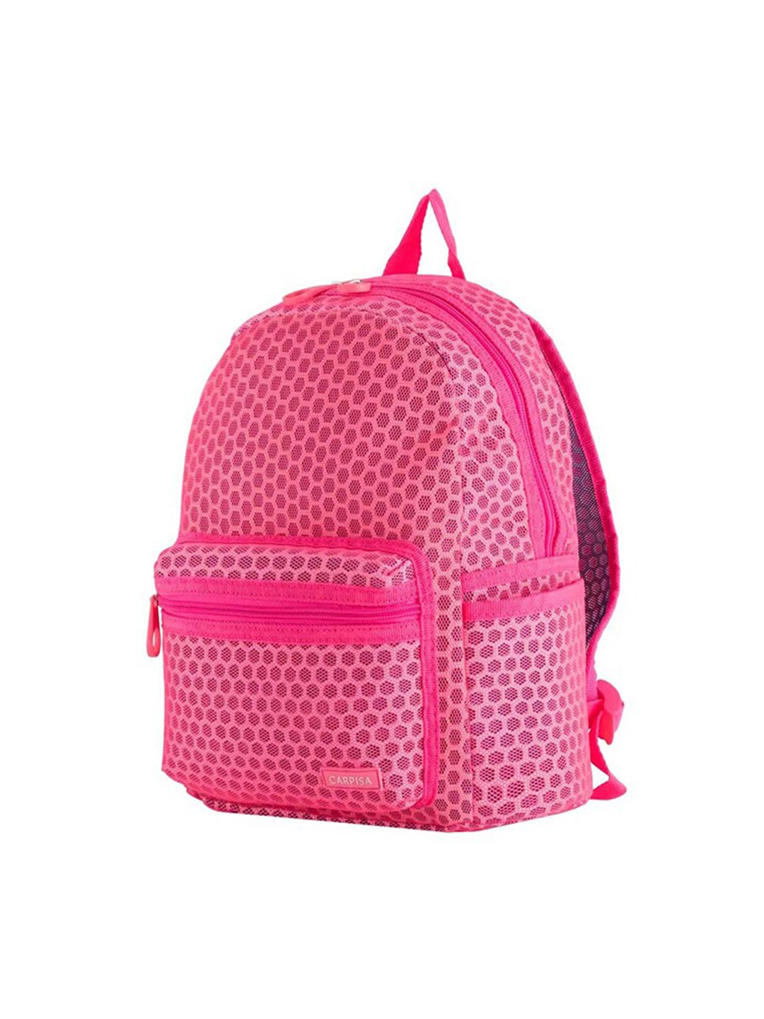 

CARPISA Women Pink Self Design Synthetic Backpack