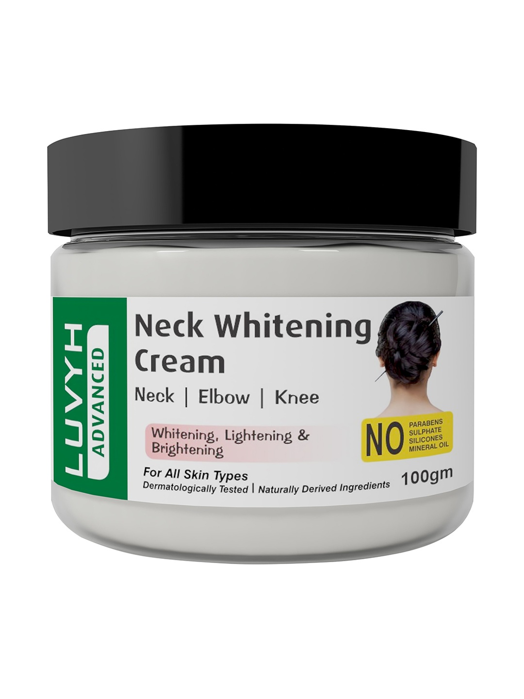 

LUVYH Advanced Neck Whitening Cream 100g, White