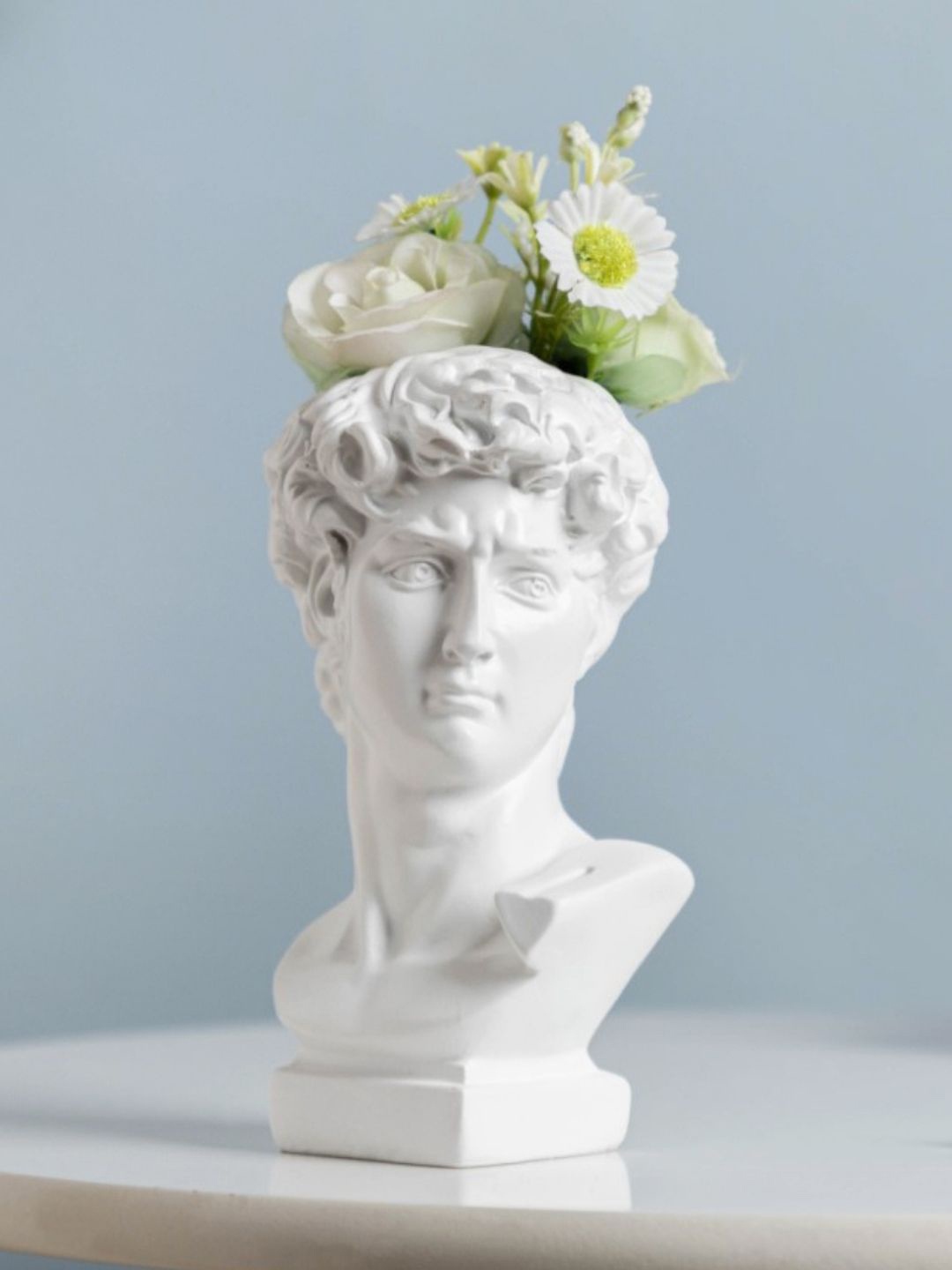 

Nestasia White Solid Greek Sculpture Resin Showpieces