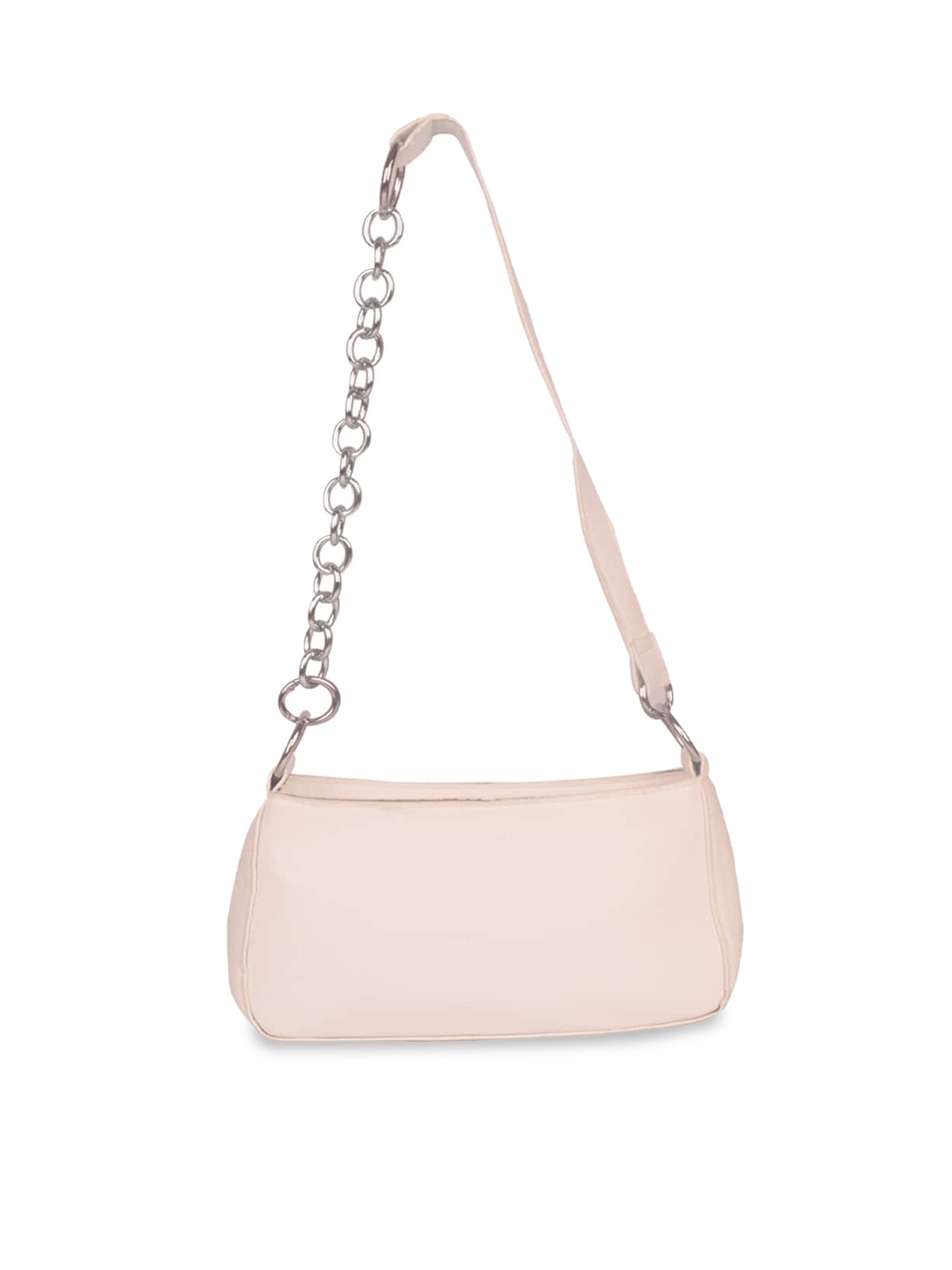 

Bagkok Women Pink Solid PU Structured Sling Bag