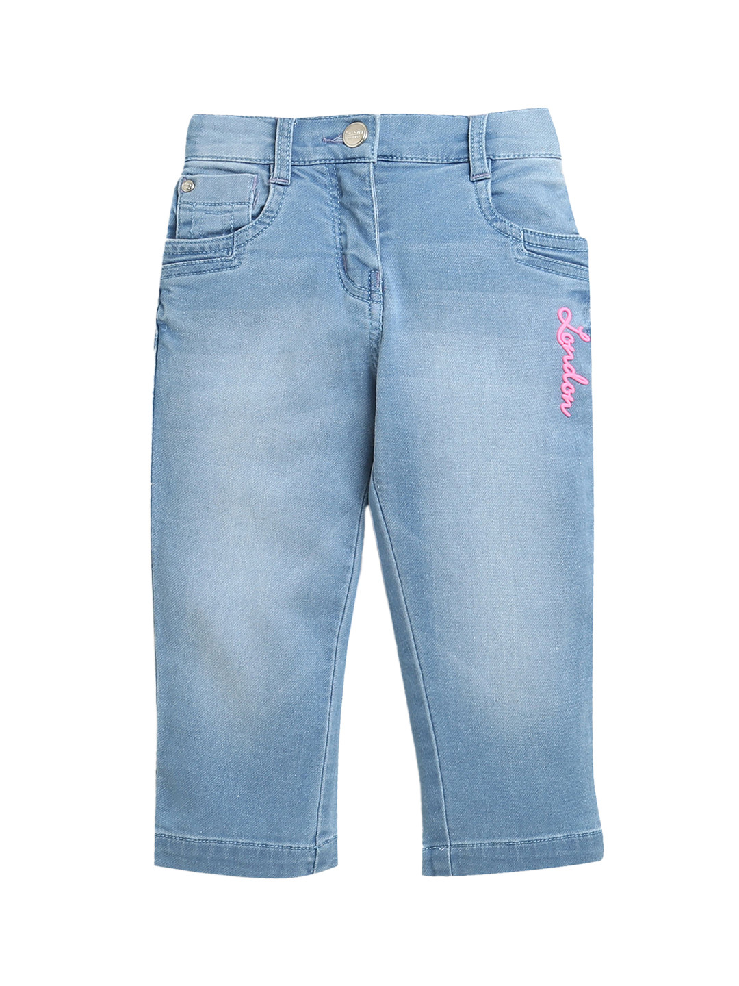 

Tiny Girl Girls Blue Light Fade Cotton Jeans