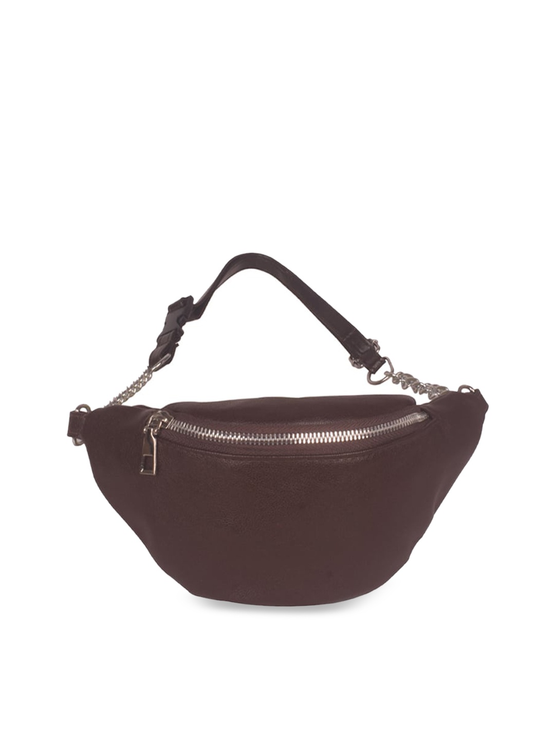 

Bagkok Women Brown Solid Waist Bag