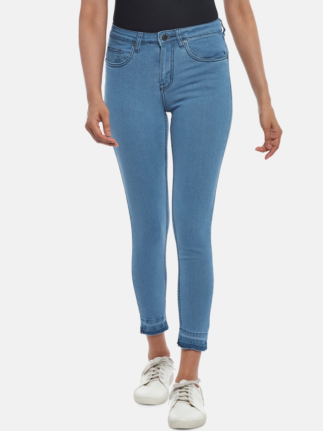 

People Women Blue Slim Fit Jeans