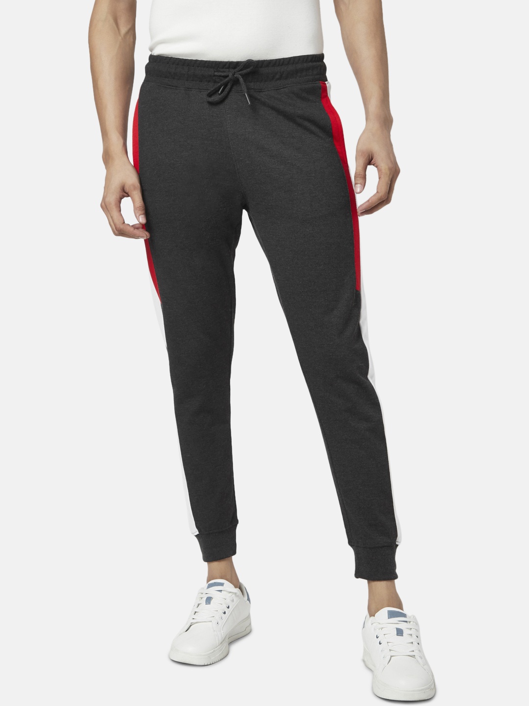 

People Men Charcoal Slim Fit Joggers