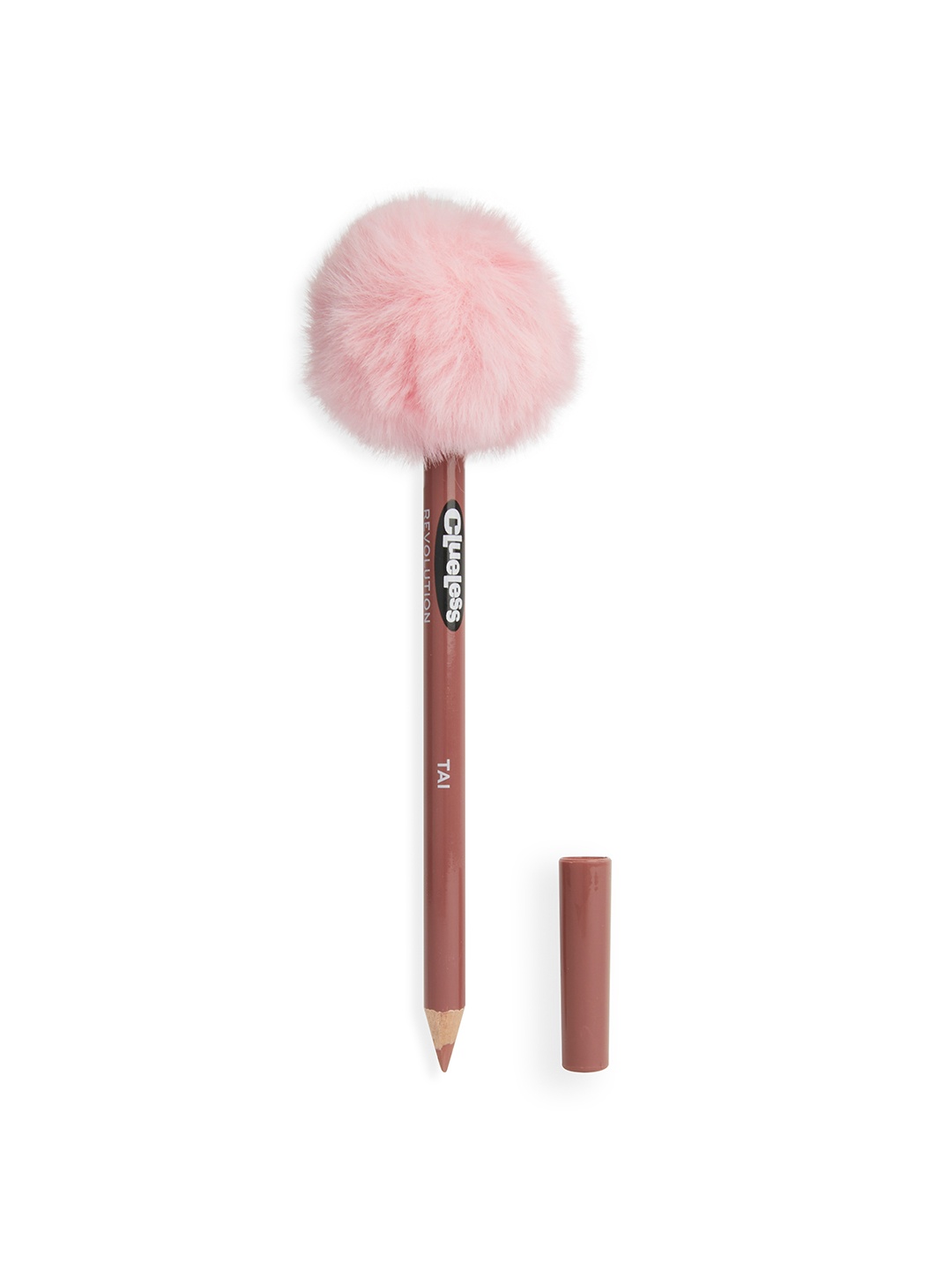 

Makeup Revolution London X Clueless Lip Liner with Pom-Pom Top - Tai, Nude