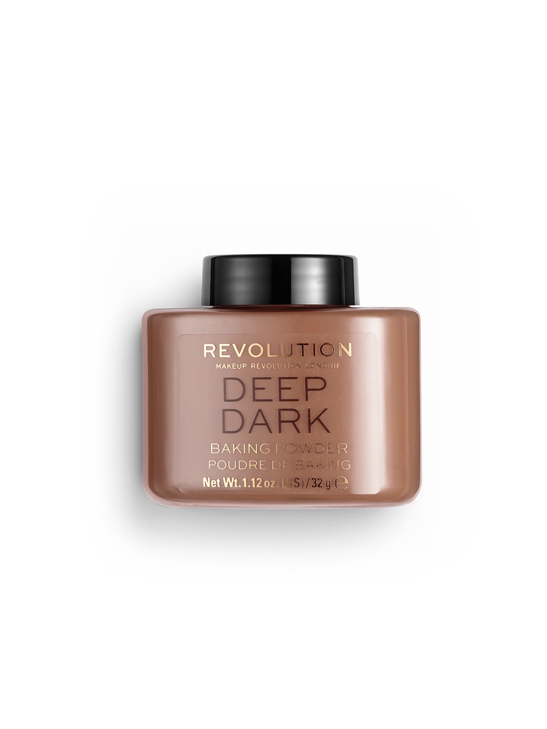 

Makeup Revolution London Loose Baking Powder for Silky & Even Finish 32 g - Deep Dark, Brown