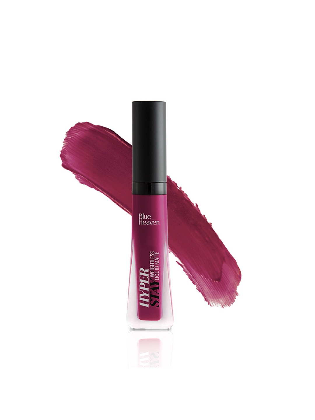 

Blue Heaven Hyperstay Weightless Liquid Matte Smudge-Proof Lipcolor 6ml - Retro Diva 18, Magenta