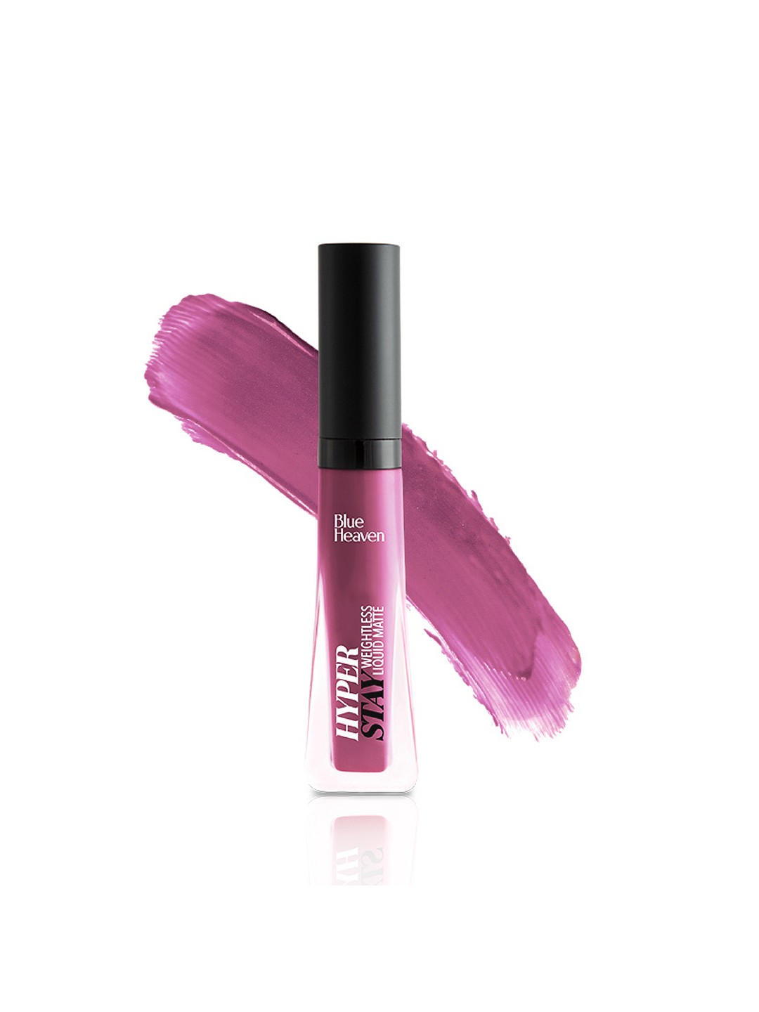 

Blue Heaven Hyperstay Weightless Liquid Matte Smudge-Proof Lipcolor 6ml - Deep Fuschia 17, Purple