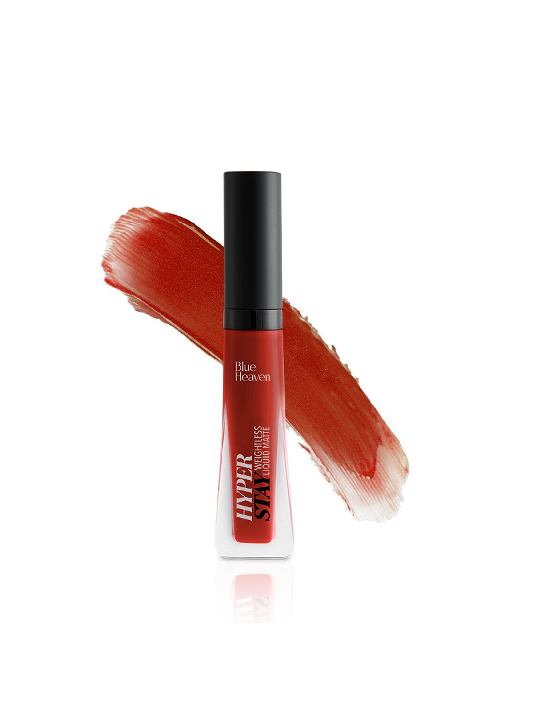 

Blue Heaven Hyperstay Weightless Liquid Matte Smudge-Proof Lipcolor 6ml-Betwitching Red 25