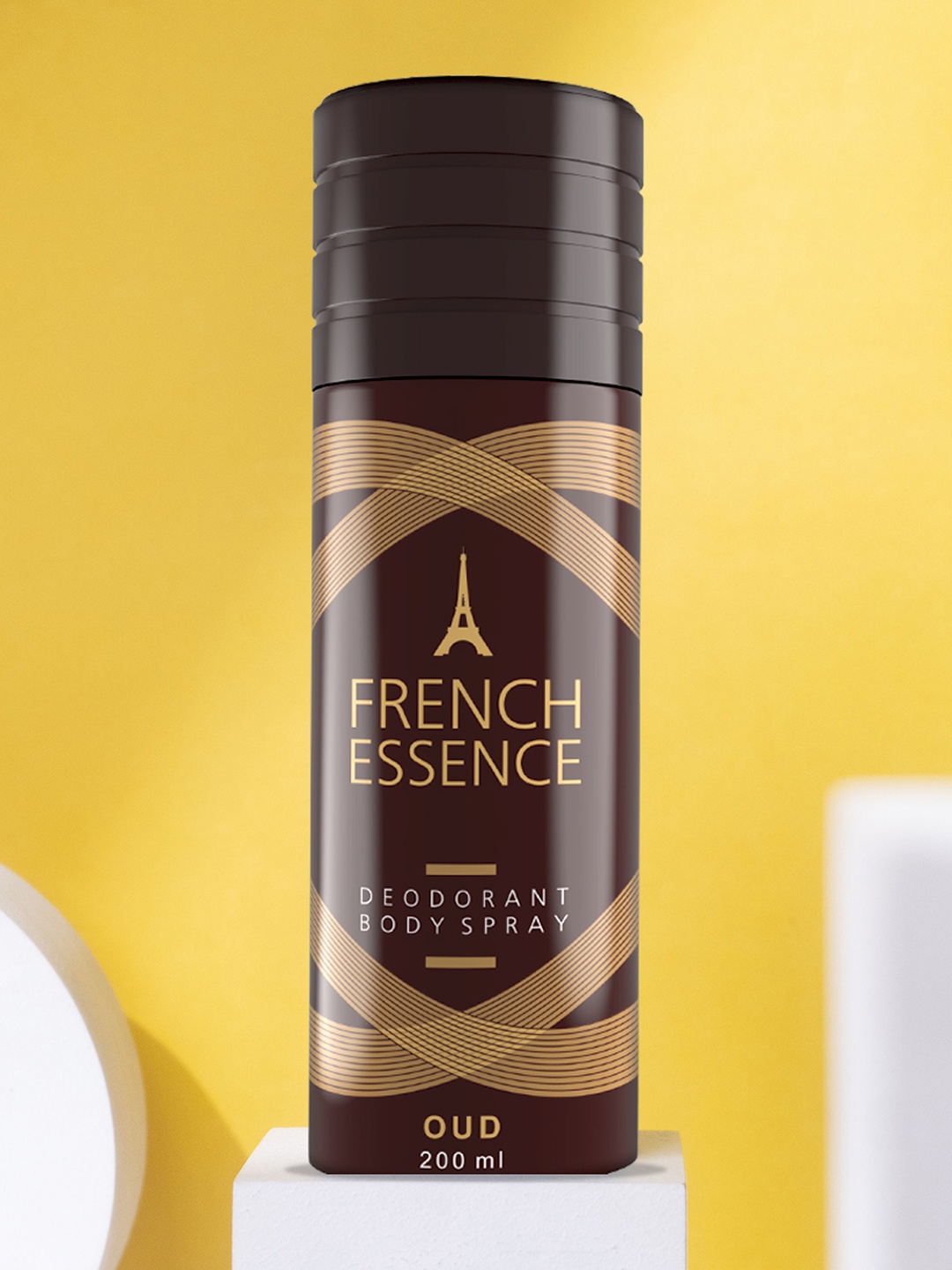 

FRENCH ESSENCE Oud Deodorant Body Spray 200ml, Brown