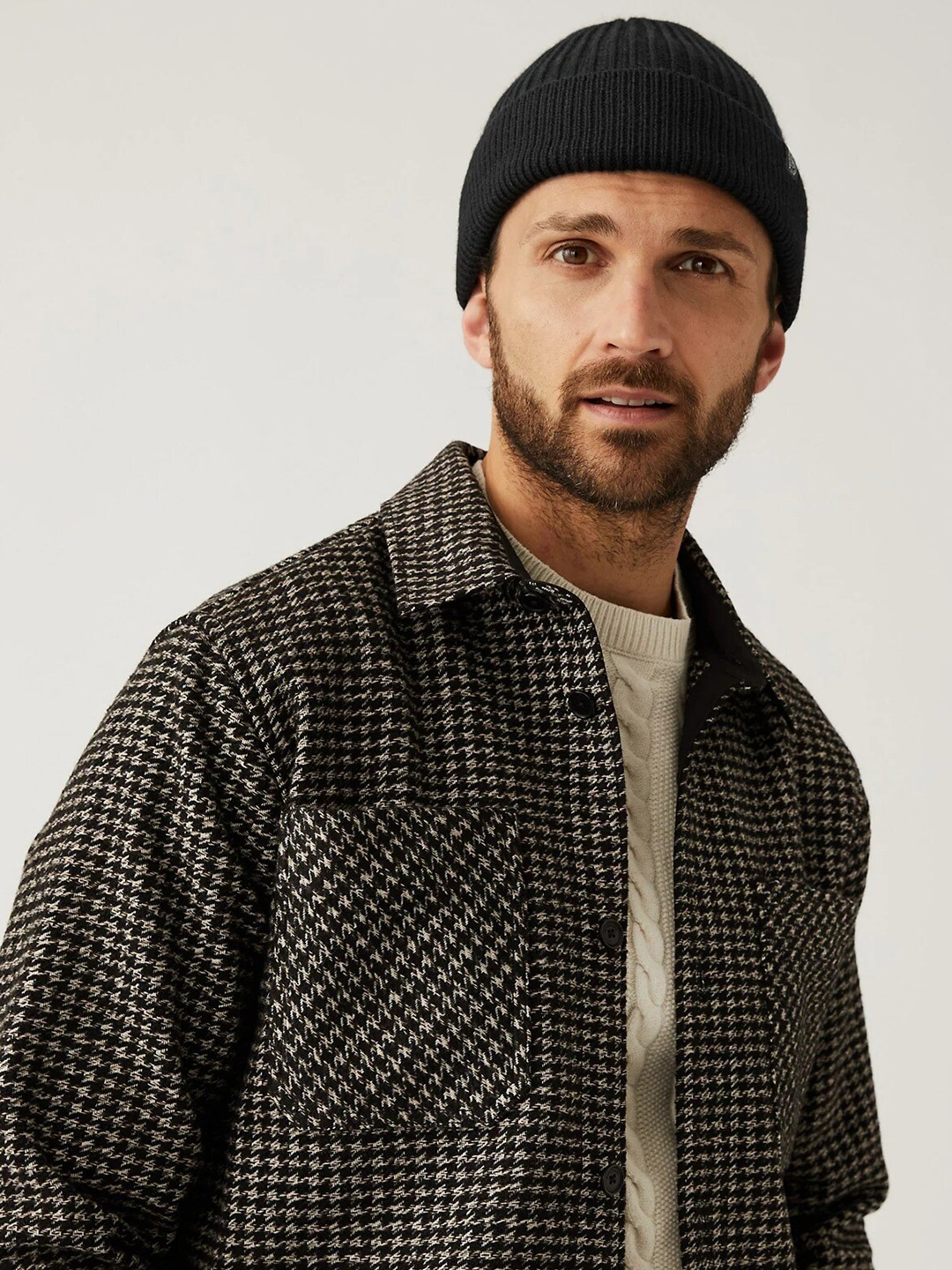 

Marks & Spencer Men Acrylic Black Beanie