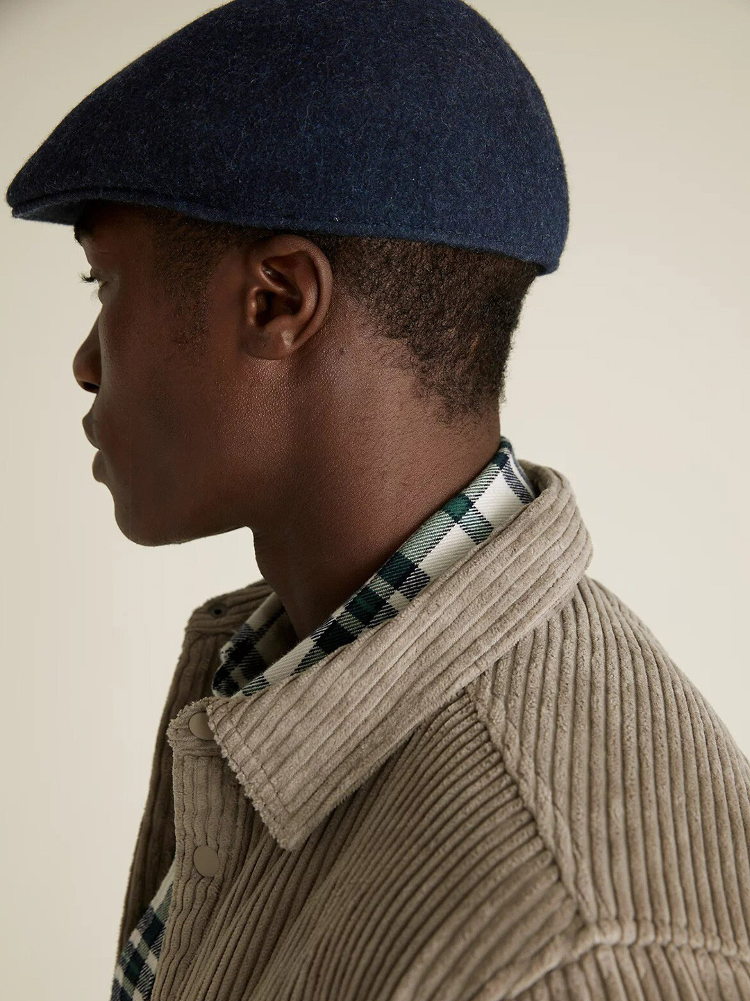 

Marks & Spencer Men Navy Blue Ascot Cap