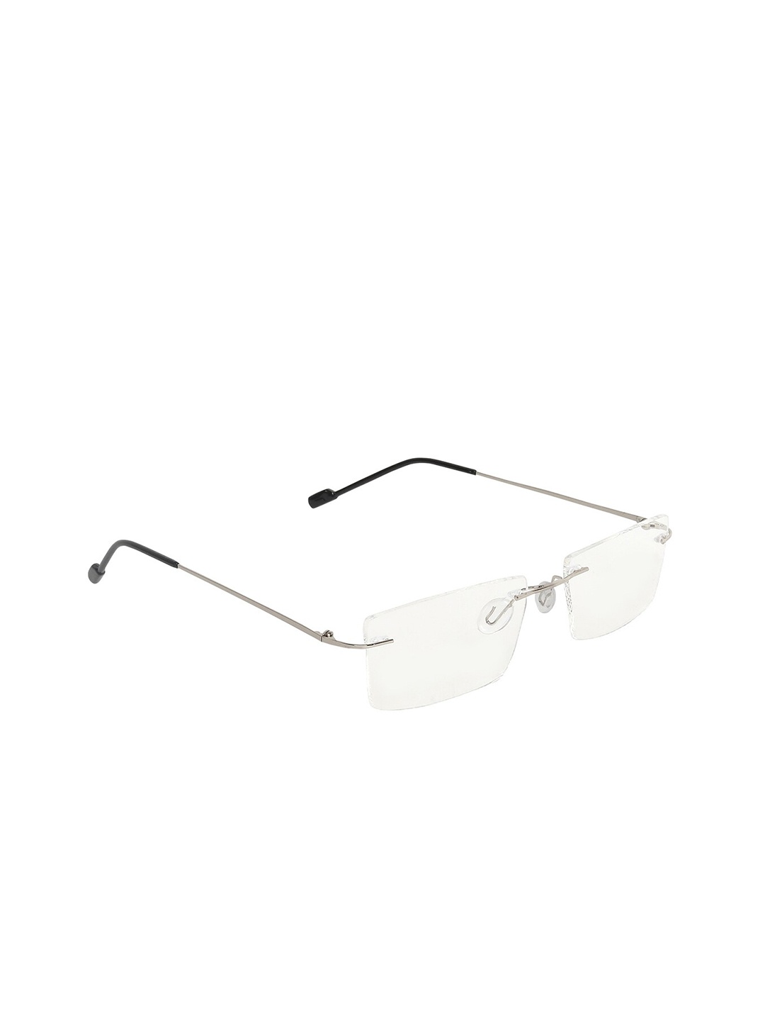 

GARTH Rectangle Sunglasses With UV Protected Lens, Transparent