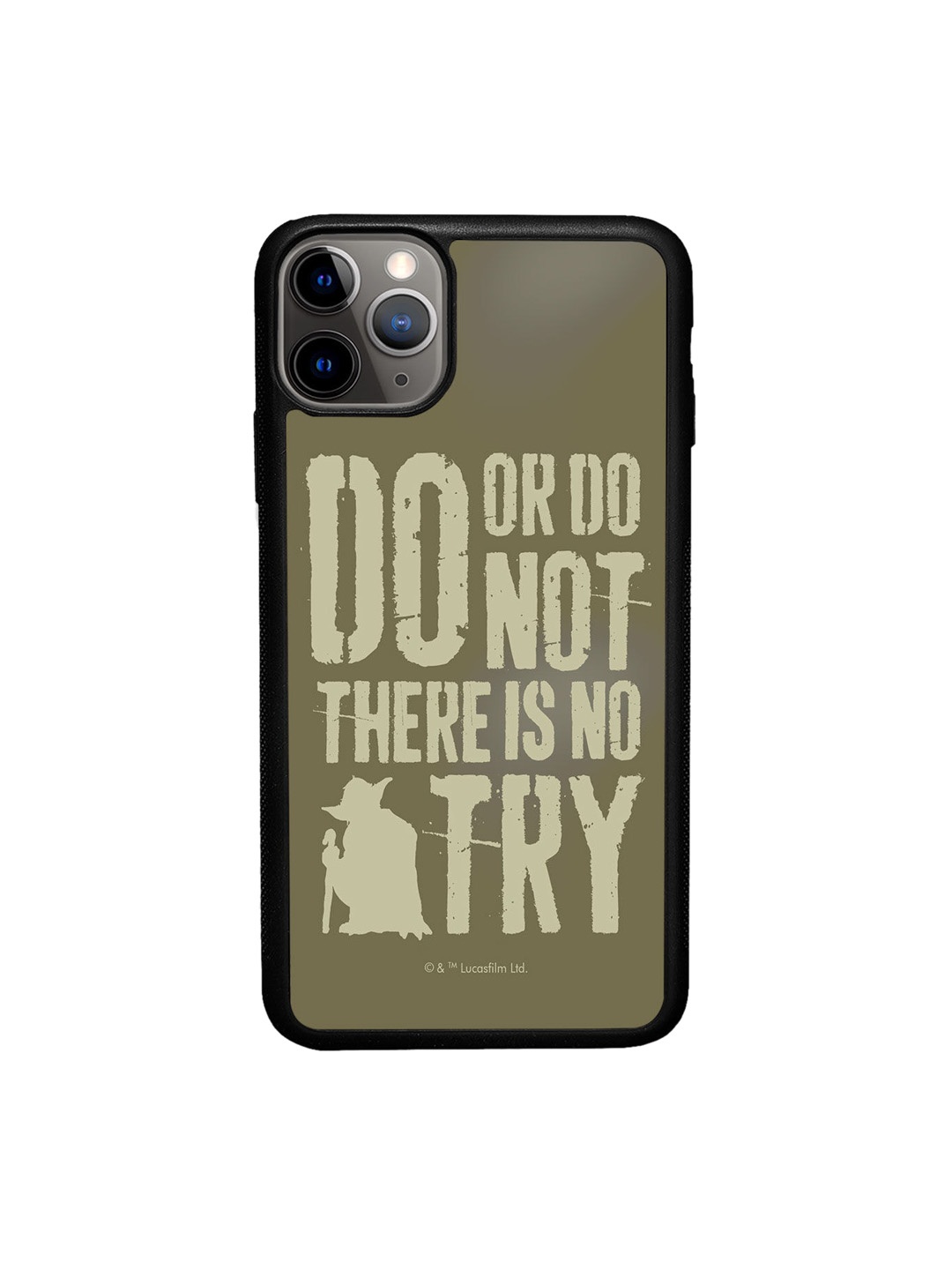 

Macmerise Green Yoda Theory Design Printed iPhone 11 Pro Max Bumper Phone Back Case