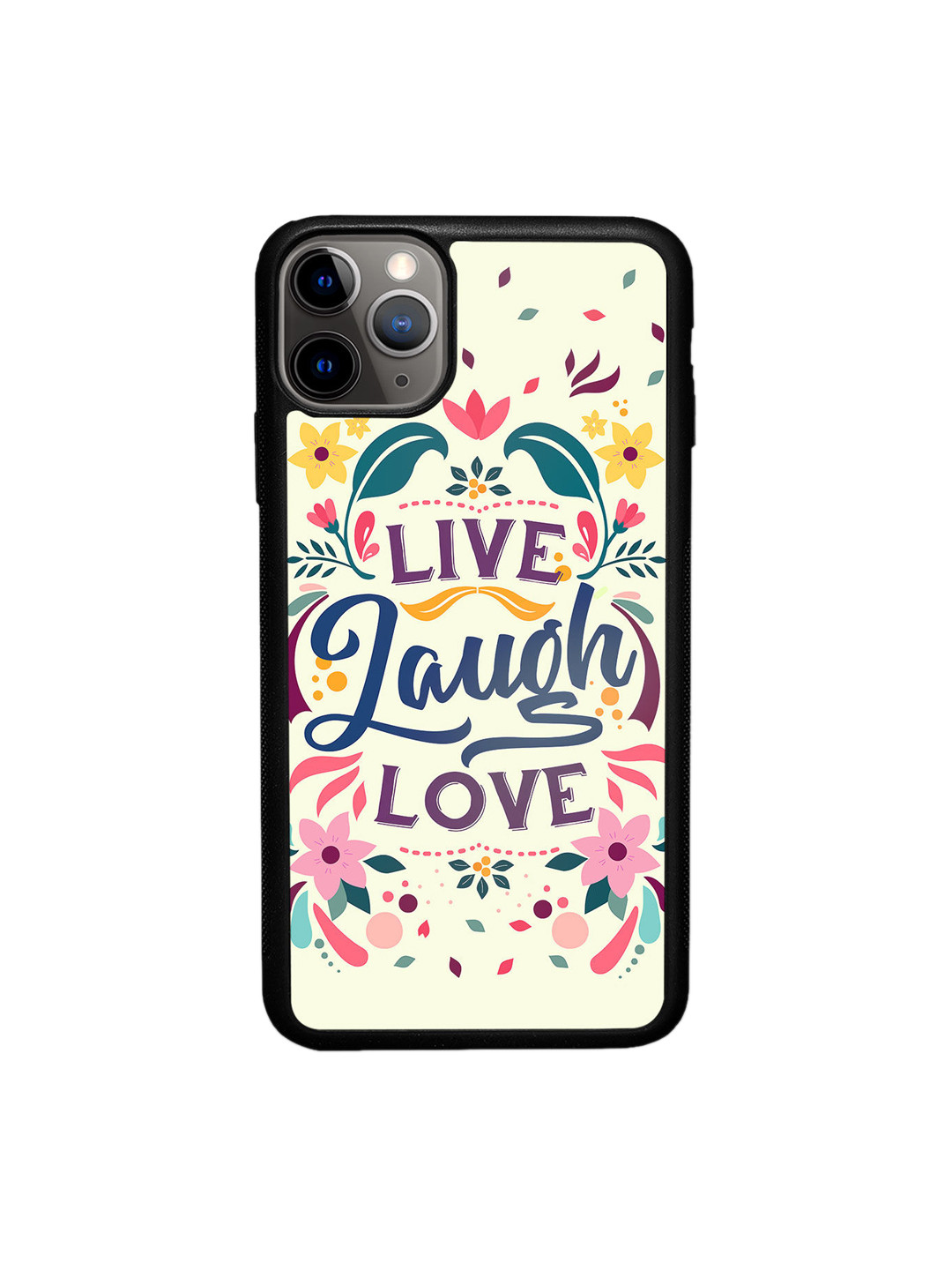

macmerise White Pink Typography iPhone 11 Pro Max Back Case