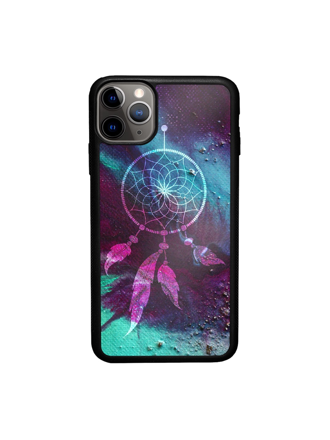 

macmerise Purple Printed iPhone 11 Pro Bumper Back Case