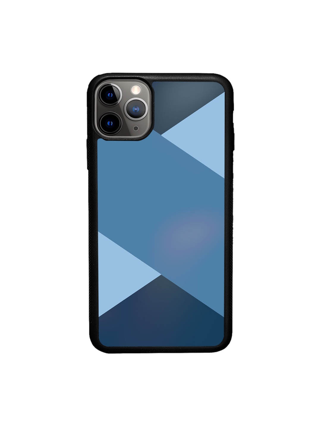 

macmerise Black & Blue Printed iPhone 11 Pro Bumper Back Case