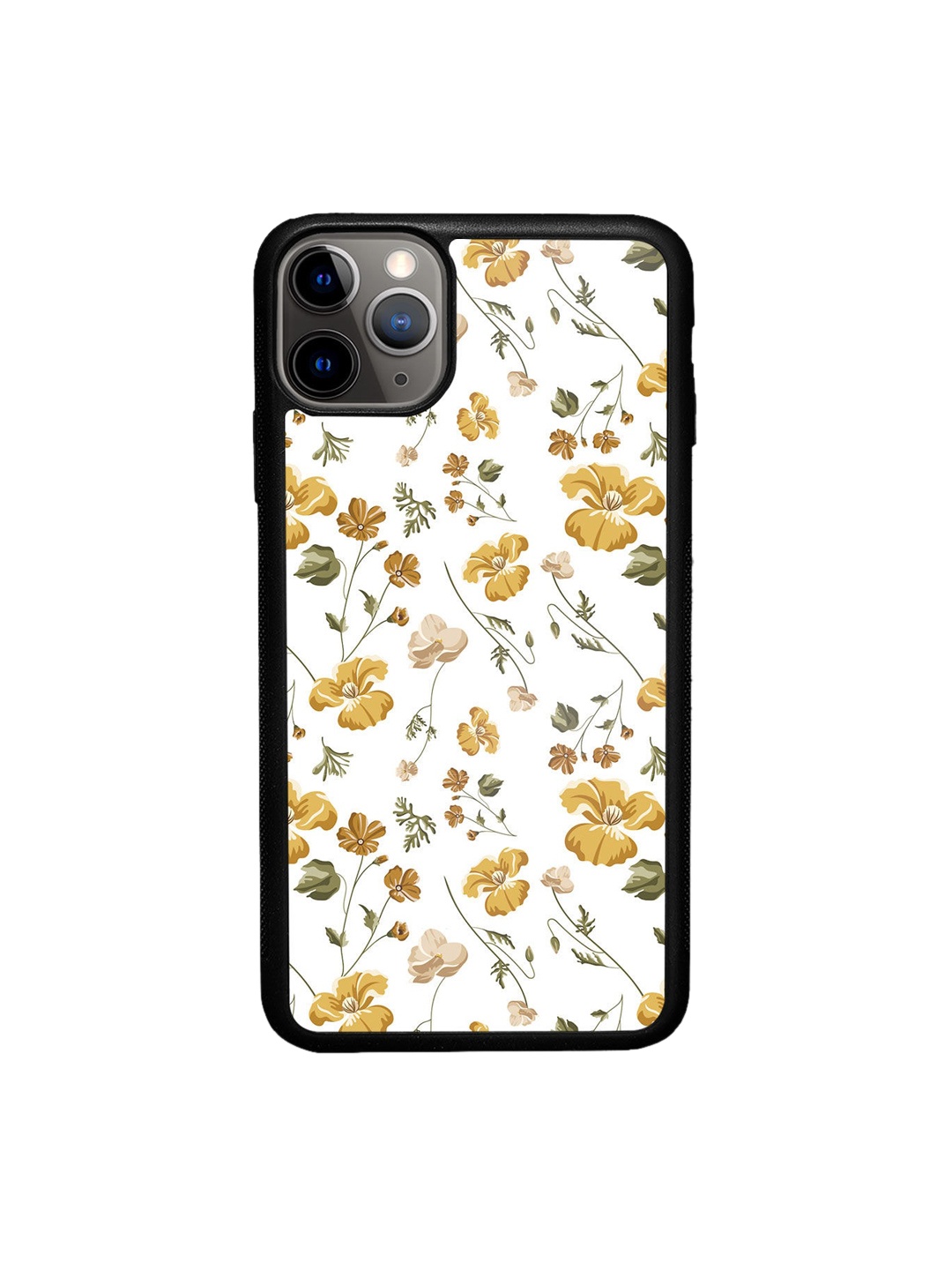 

macmerise White Printed SK Shining Prim Rose iPhone 11 Pro Max Bumper Case