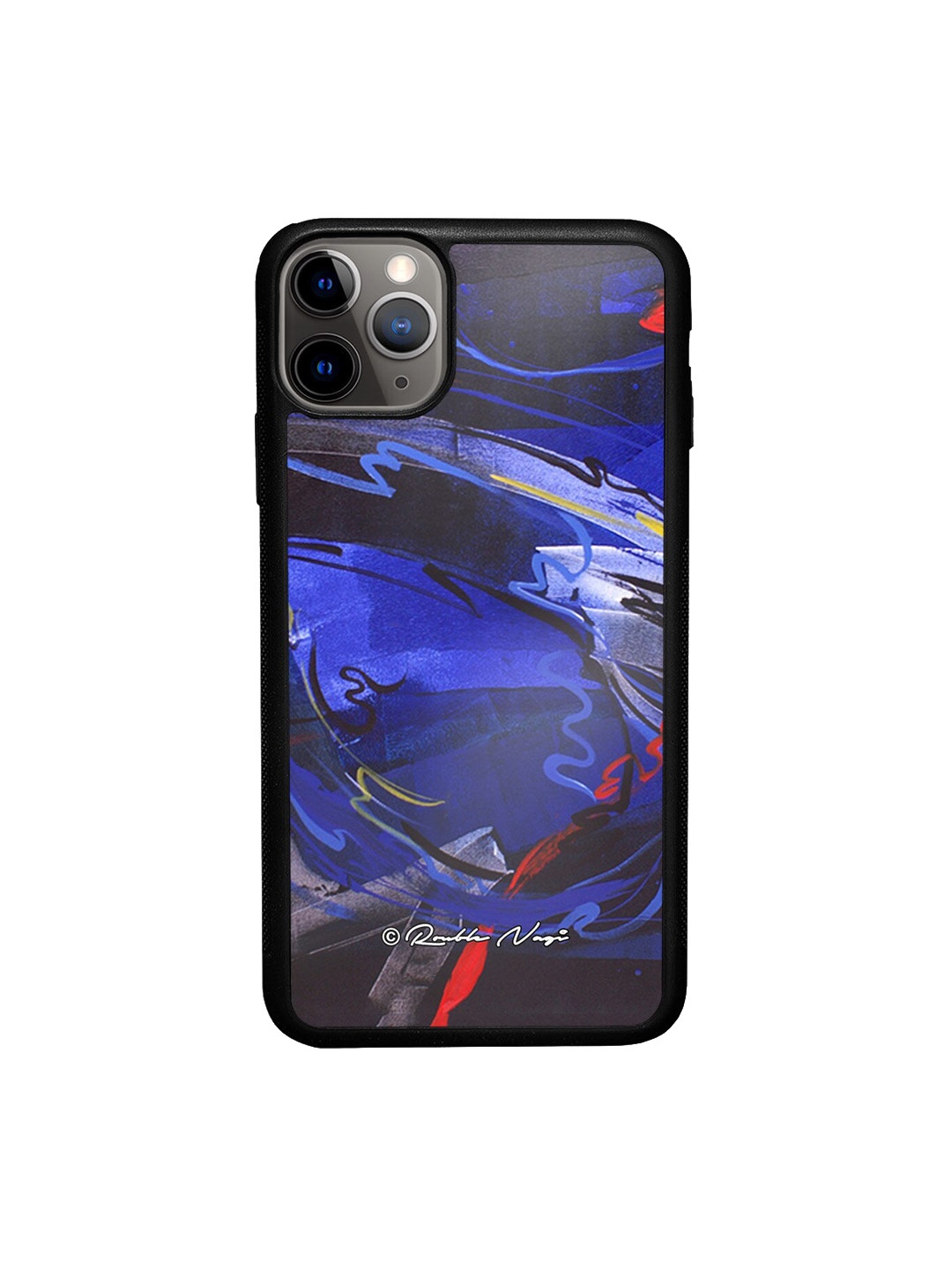 

macmerise Blue Printed Happy Sky iPhone 11 Pro Bumper Case