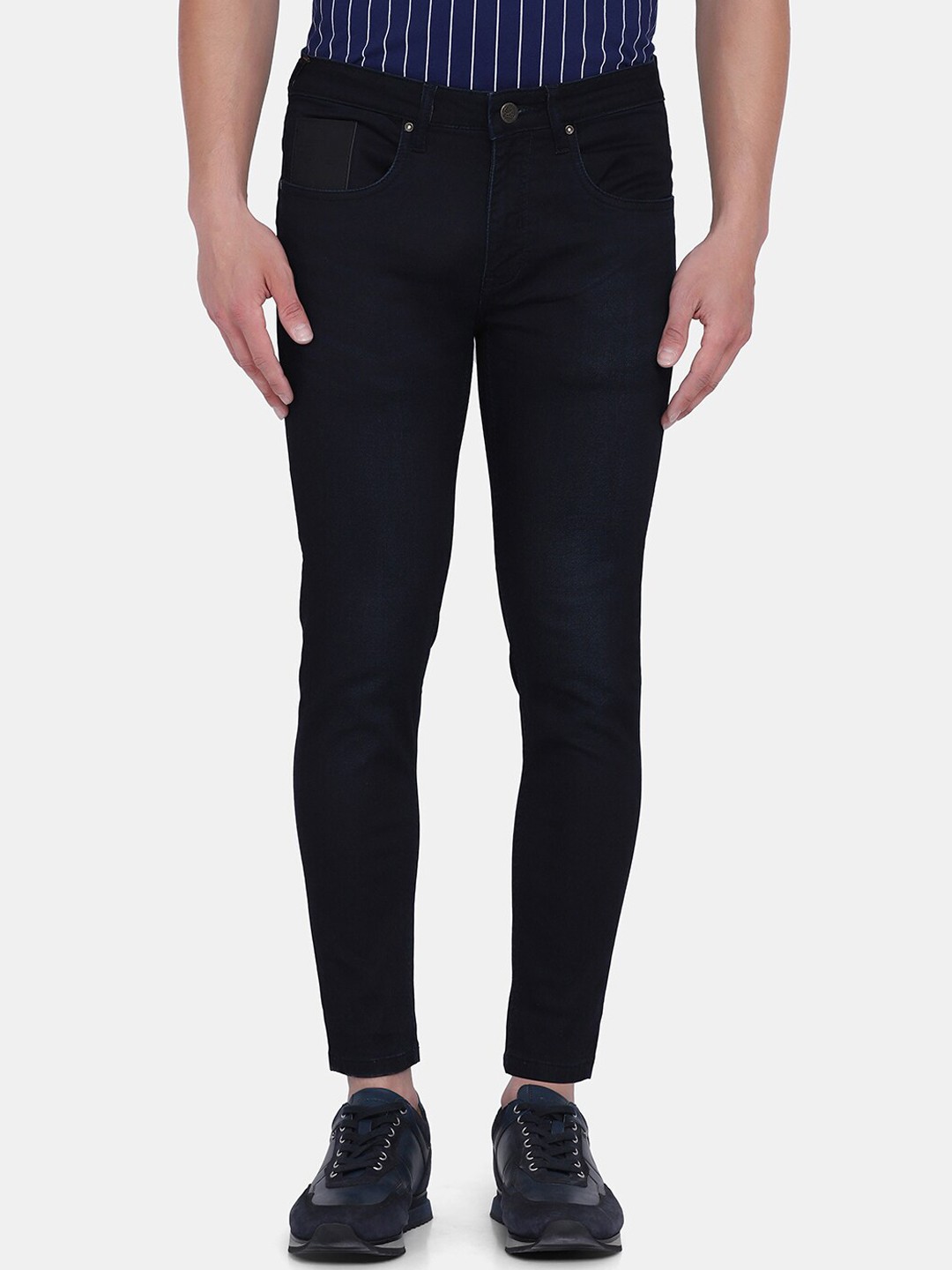 

Blackberrys Men Urban Slim Skinny Fit Low-Rise Jeans, Blue