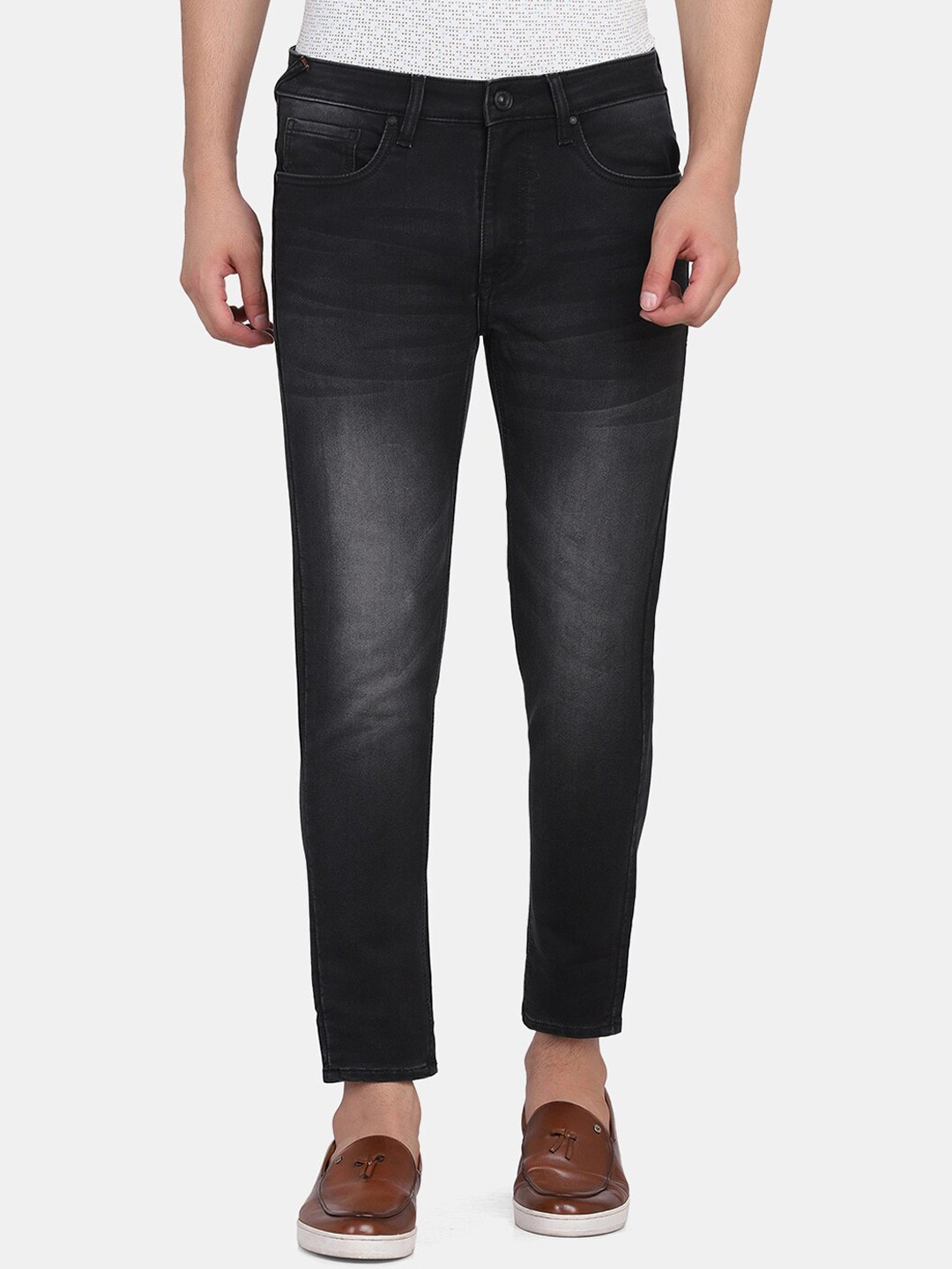 

Blackberrys Men Black Slim Fit Low-Rise Jeans