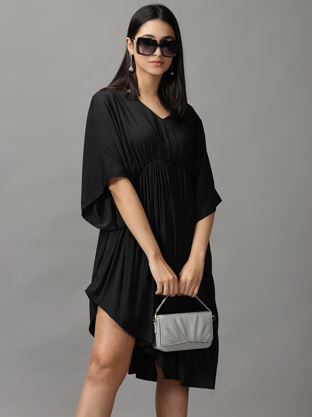

SHOWOFF Women Black A-Line Dress