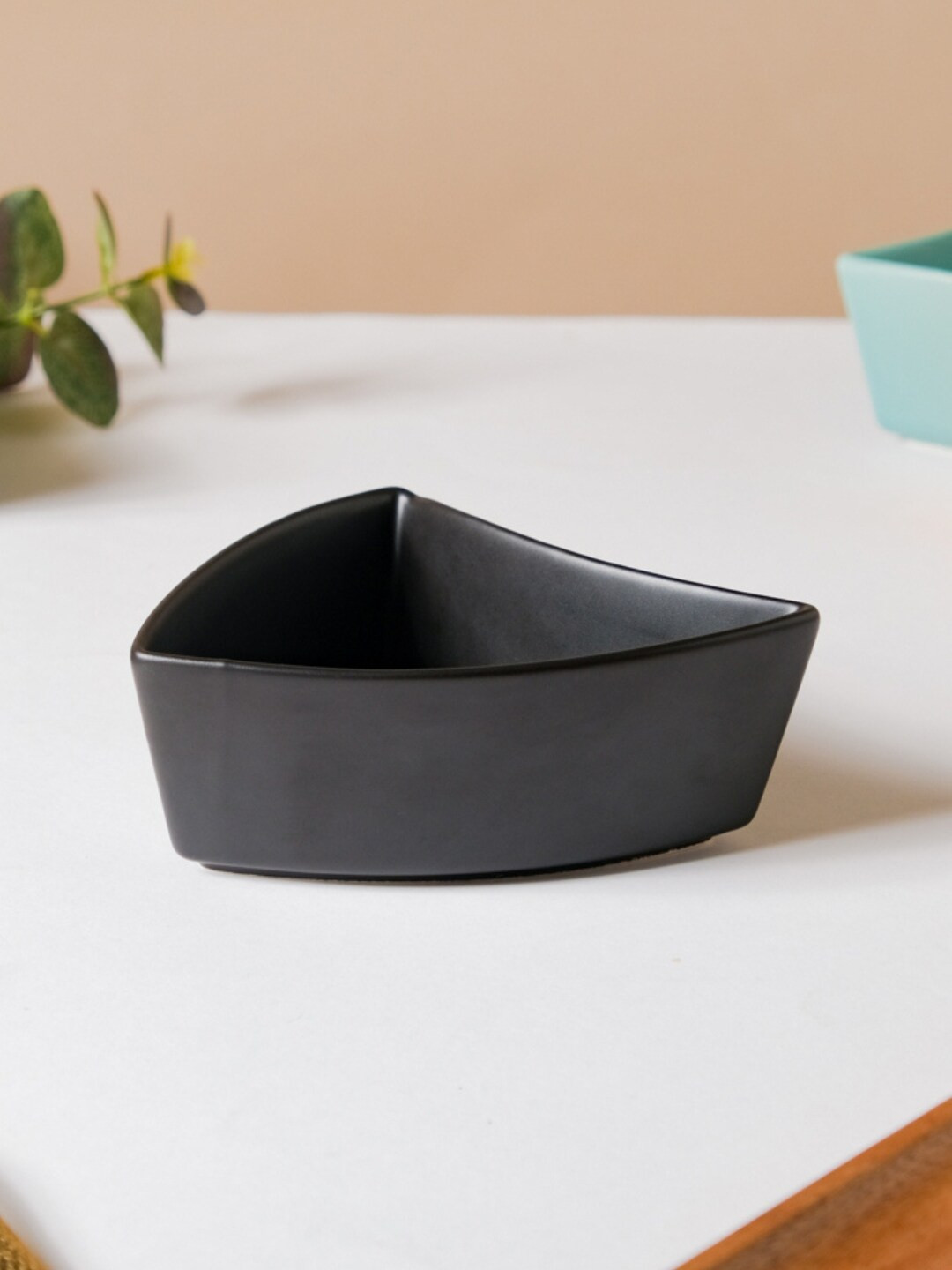 

Nestasia Black Microwave Safe Ceramic Glossy Bowl 200 ml