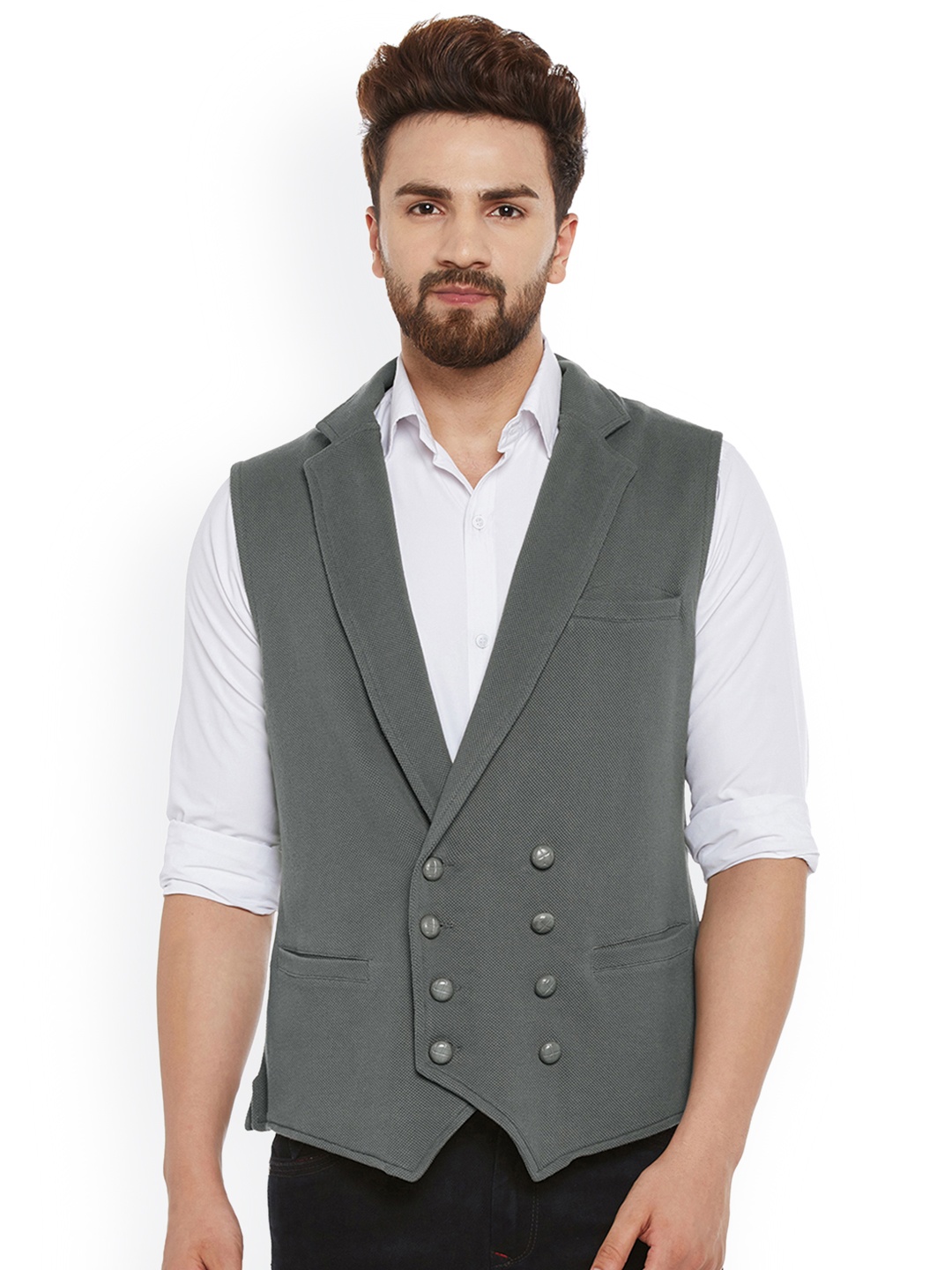 

Hypernation Grey Waistcoat