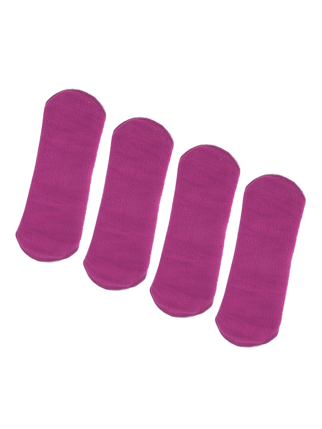 

CareDone Women Pack of 4 Pink Solid Very Absorbent Cloth Sanitary Pads