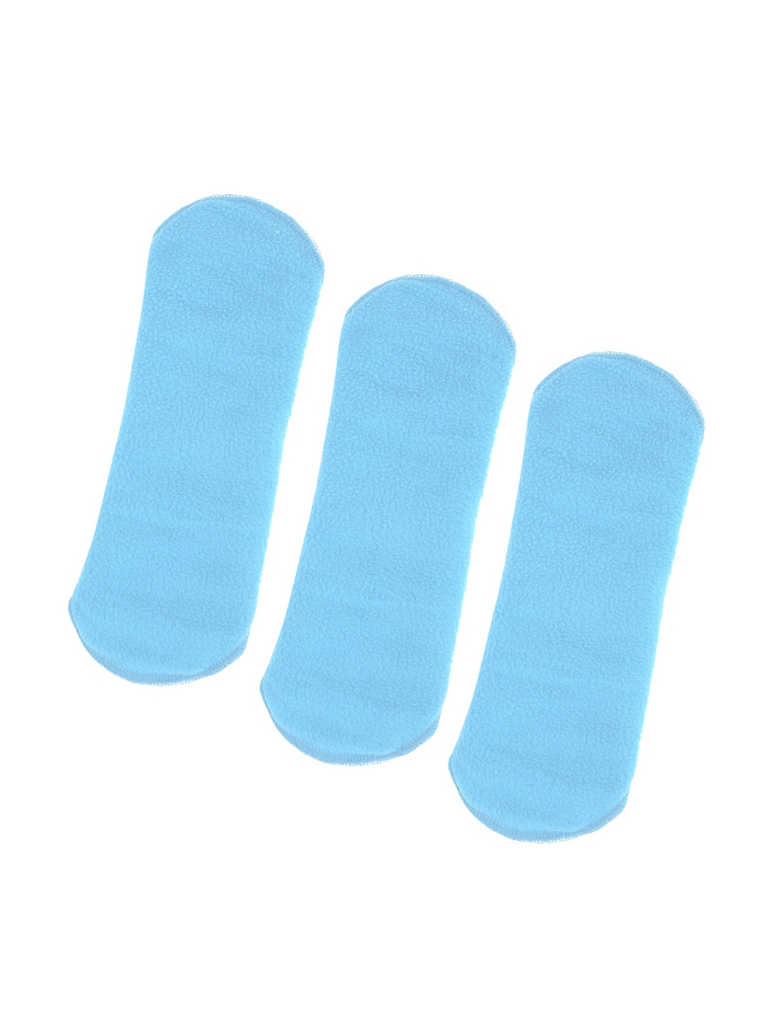 

CareDone Women Set of 3 Blue Absorbent No Leak Layer Reusable Sanitary Cloth Pads