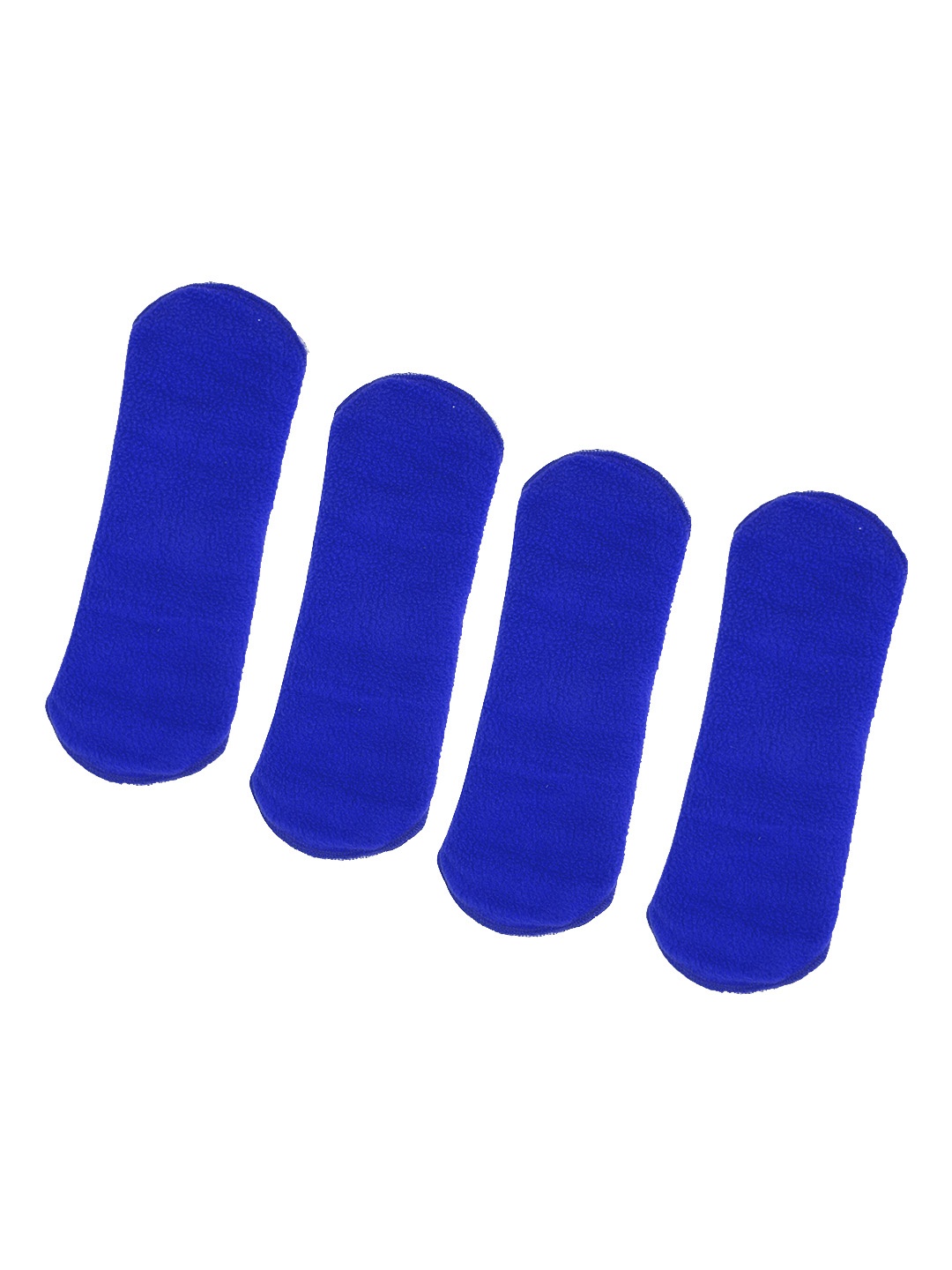 

CareDone Set Of 4 No Leak Layer Reusable Sanitary Cloth Pads, Blue