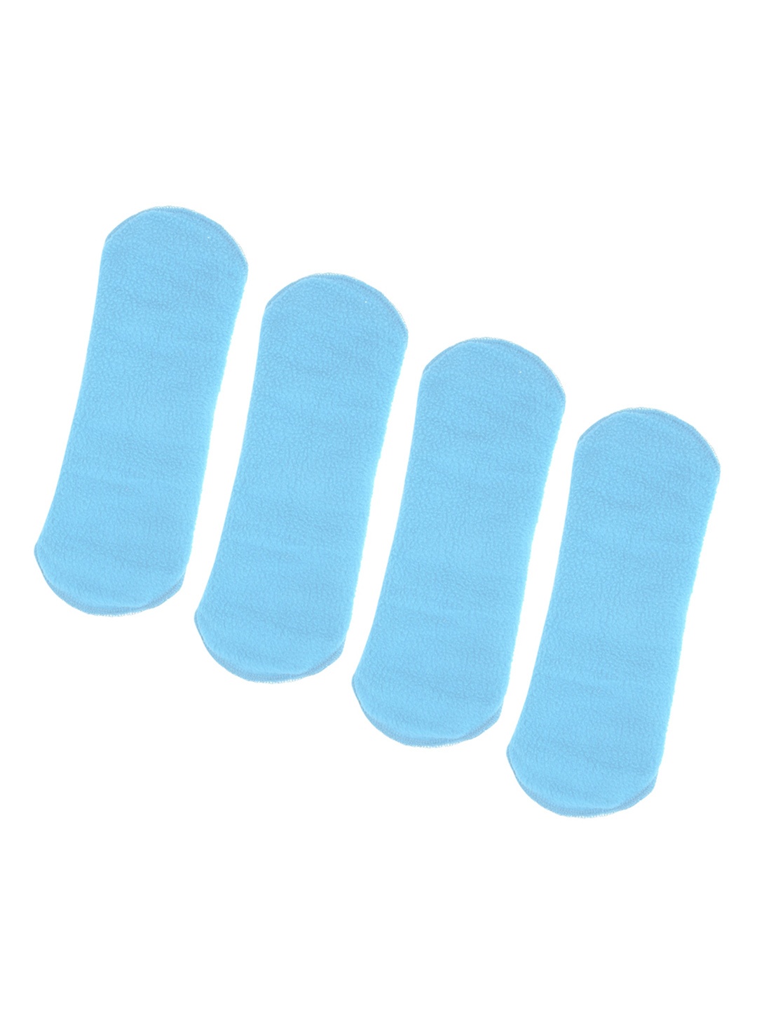 

CareDone Set Of 4 No Leak Layer Reusable Sanitary Cloth Pads, Blue