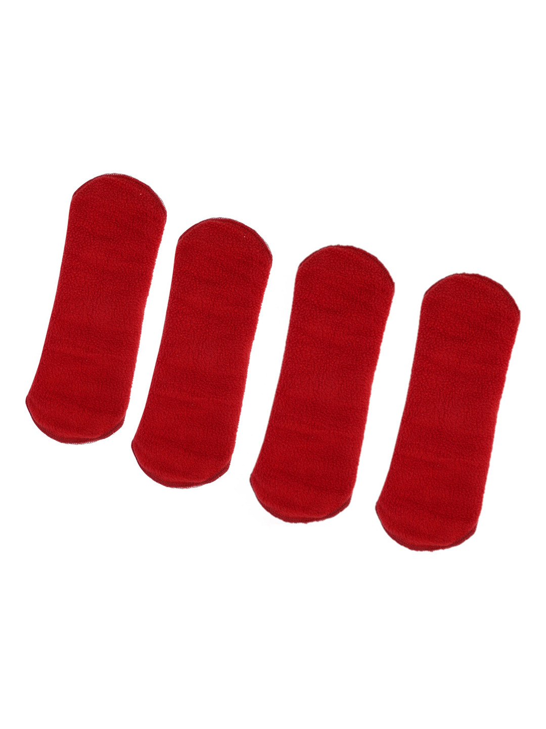 

CareDone Women Pack of 4 Red Layered Ultra Thin Rash Free Reusable Sanitary Cloth Pads