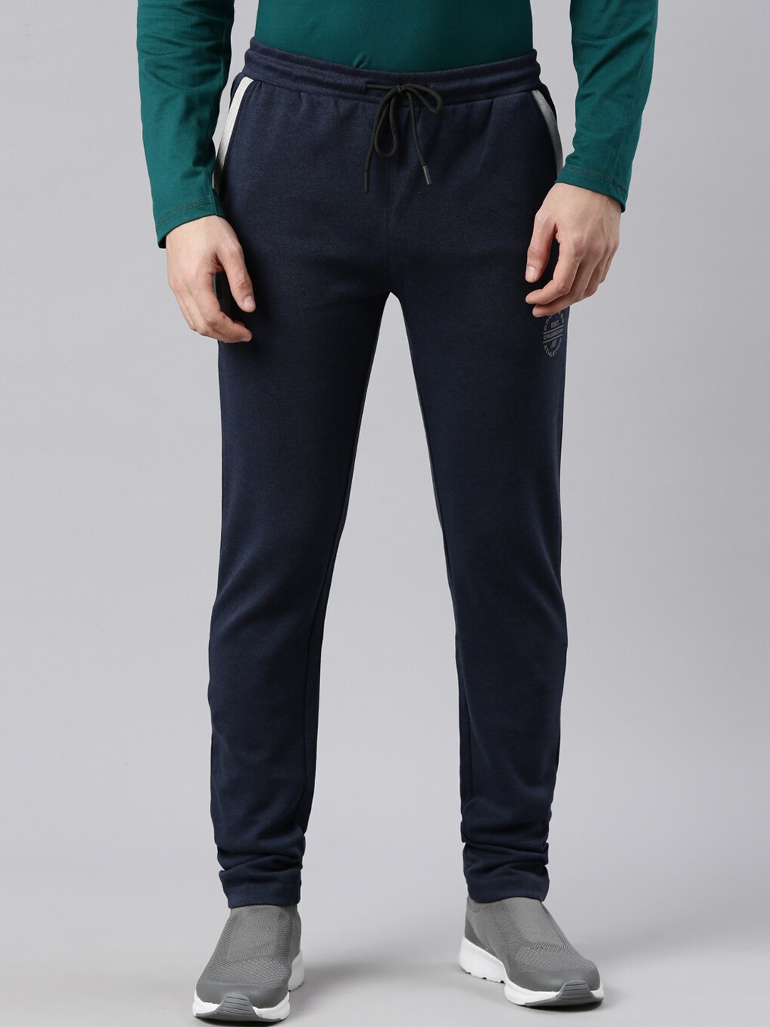 

Proline Active Men Teal-Blue Solid Track Pants