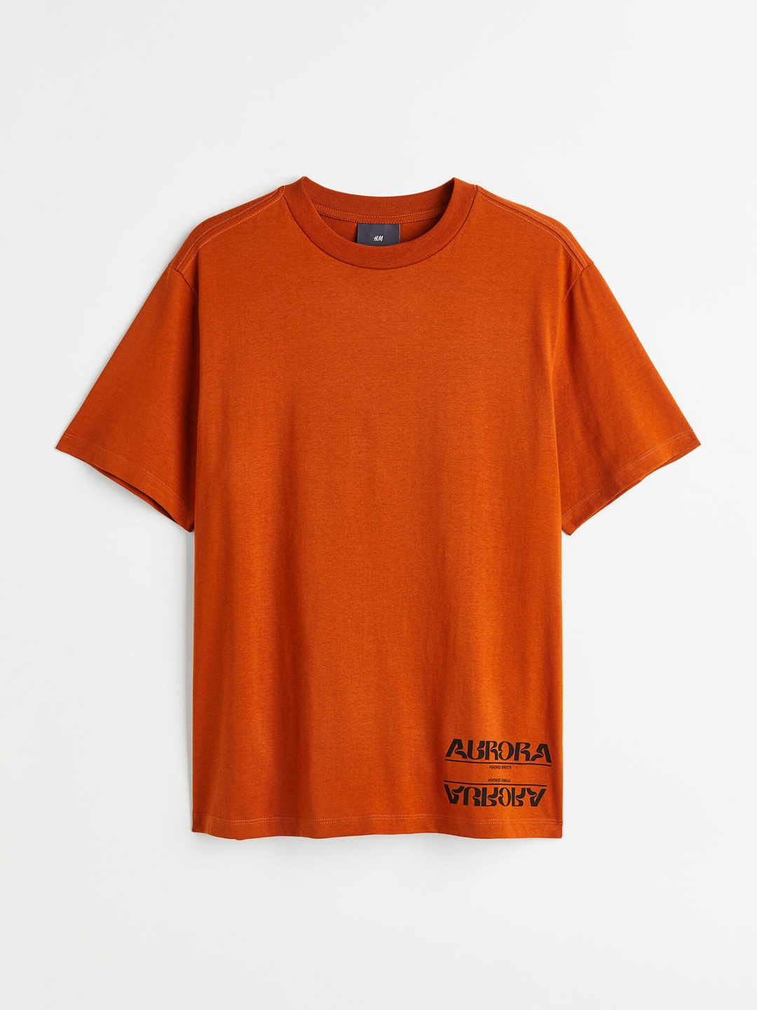 

H&M Regular Fit Cotton T-shirt, Brown