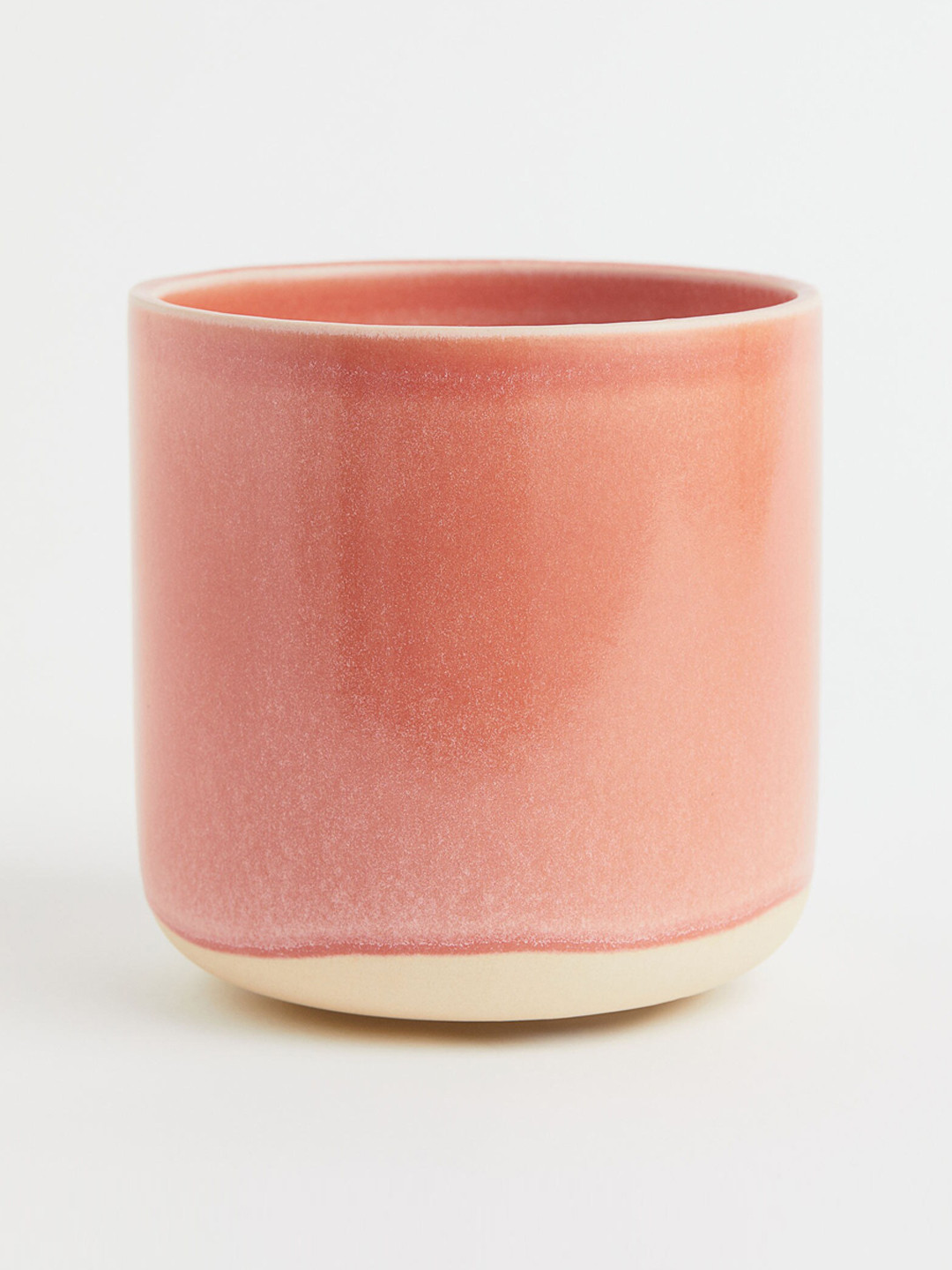

H&M Pink Stoneware Plant Pot