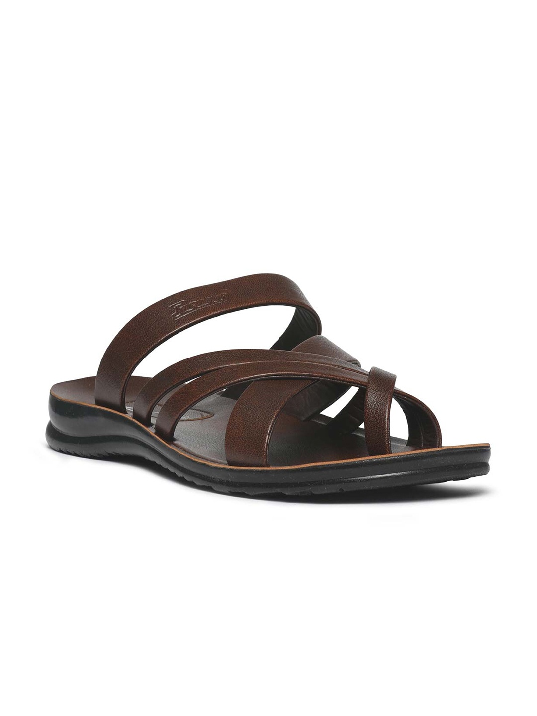 

Paragon Men Brown Comfort Sandals