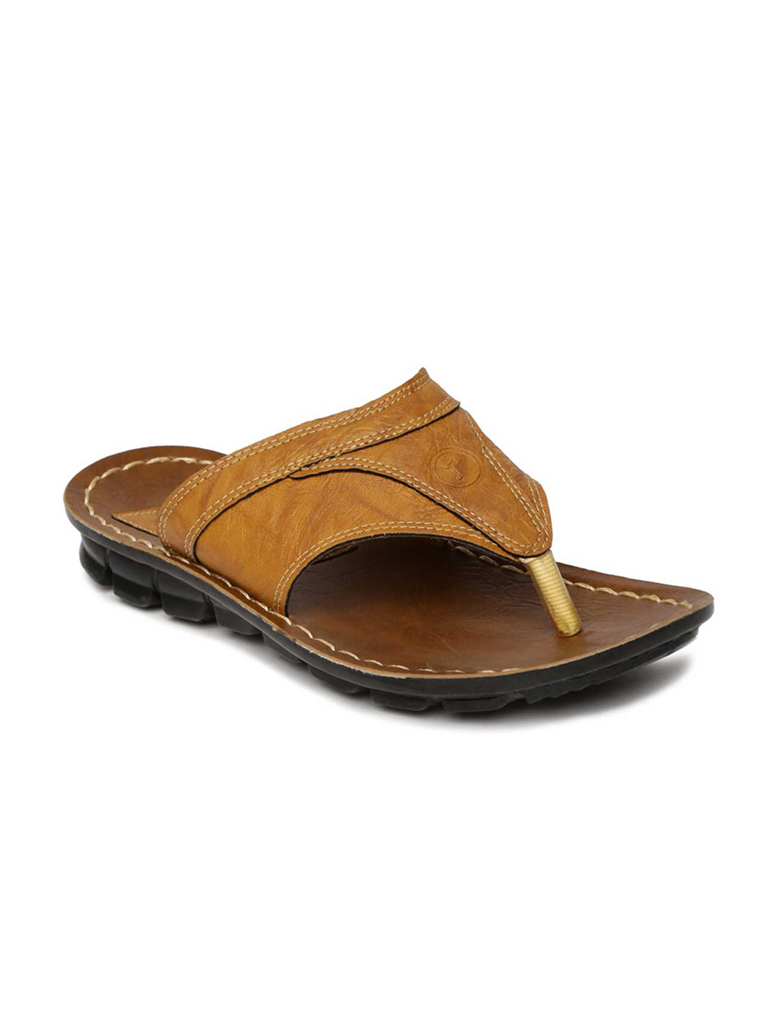 

Paragon Men Mustard Thong Flip-Flops