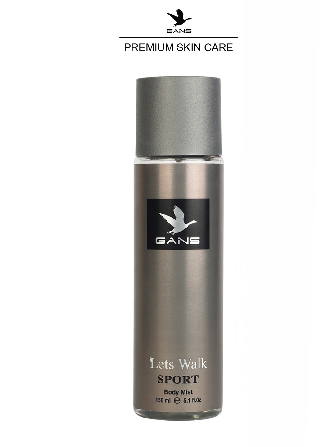 

Gans Men Lets walk Body Mist 150ml, Transparent