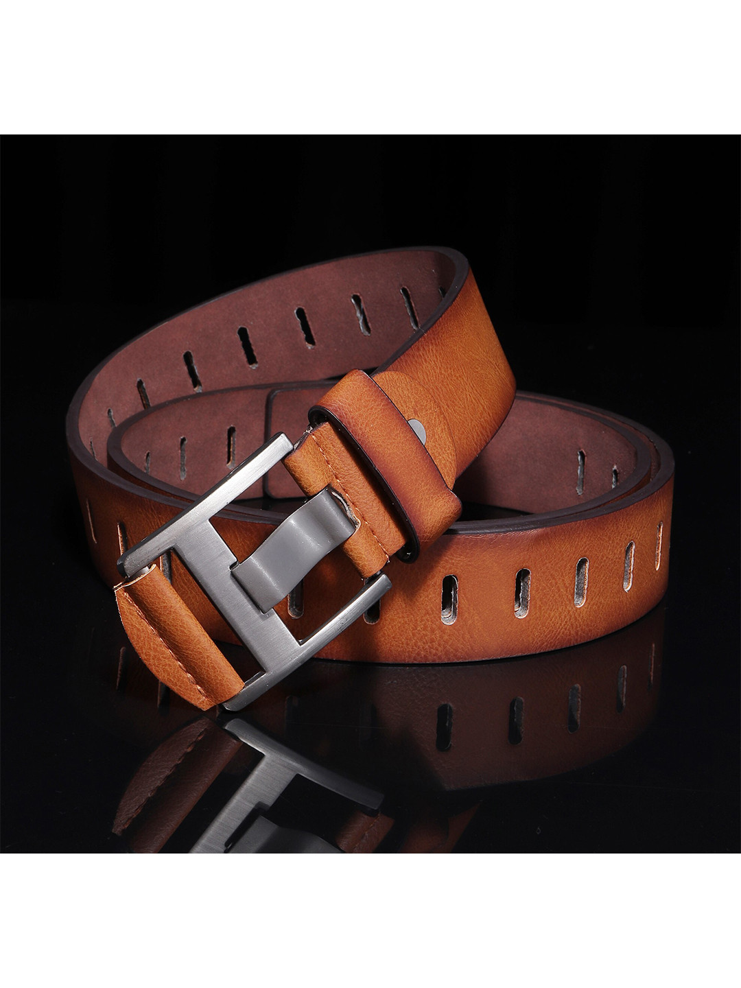 

Kastner Men Tan Formal Belt