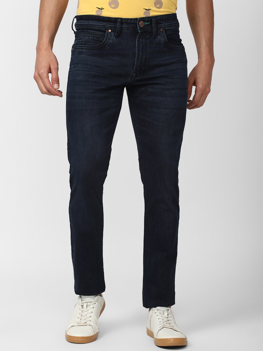 

Peter England Casuals Men Navy Blue Slim Fit Jeans