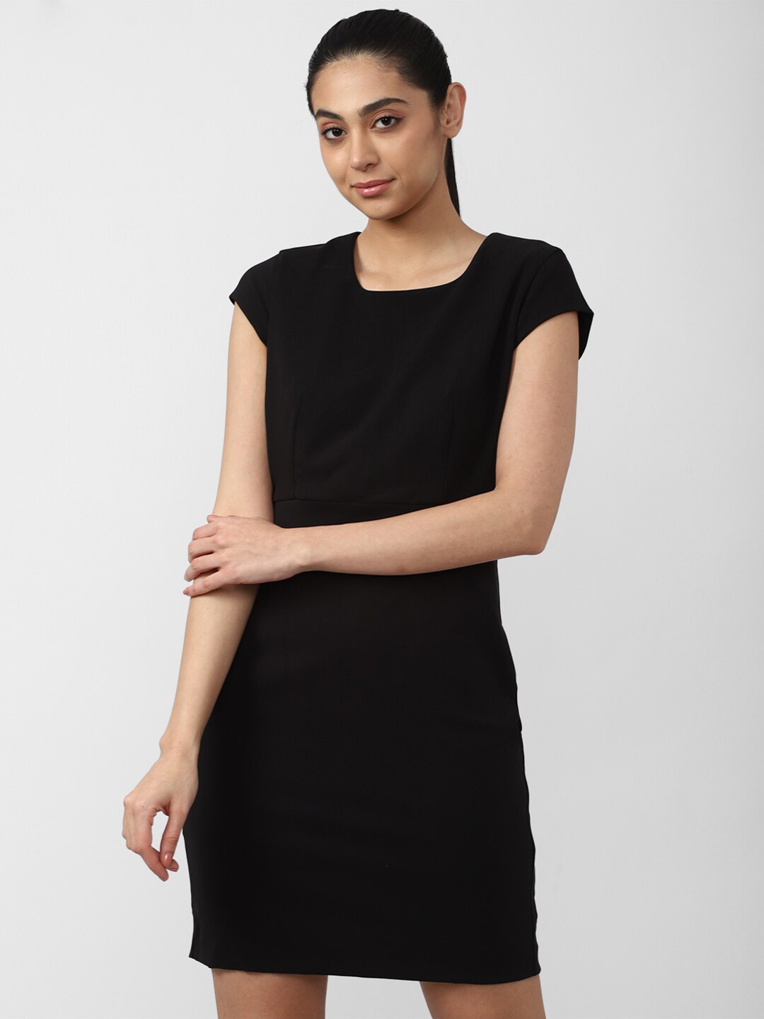 

Van Heusen Woman Women Black Sheath Dress