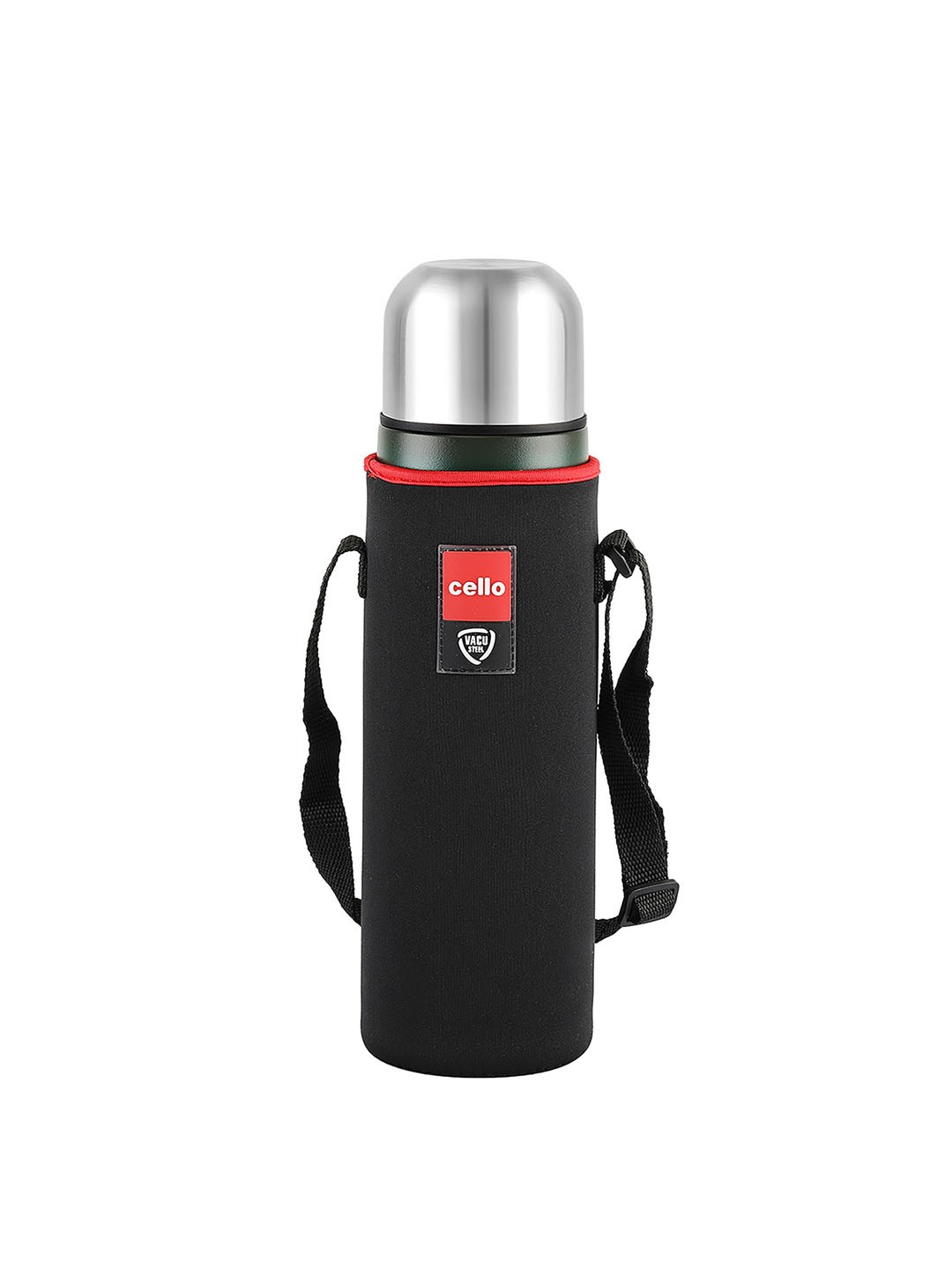 

Cello Duro Flip Green Double Walled Insulated Flask With Jacket- 750ml
