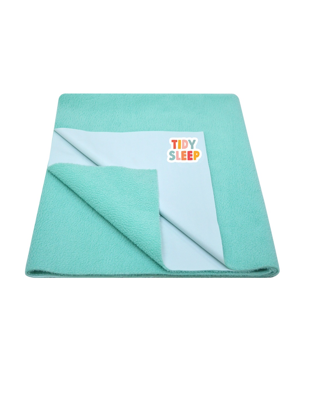 

TIDY SLEEP Kids Sea Green Solid Water Resistant Mattress Protector