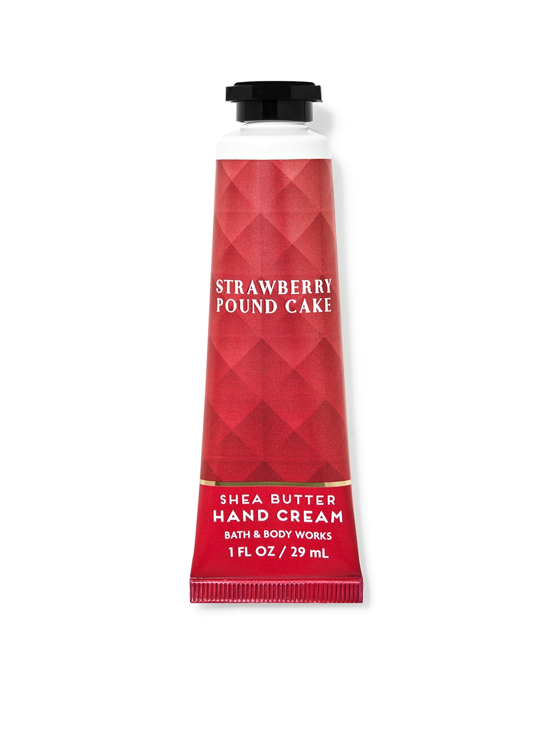 

Bath & Body Works Strawberry Pound Cake Hand Cream with Shea Butter - 29 ml, Red